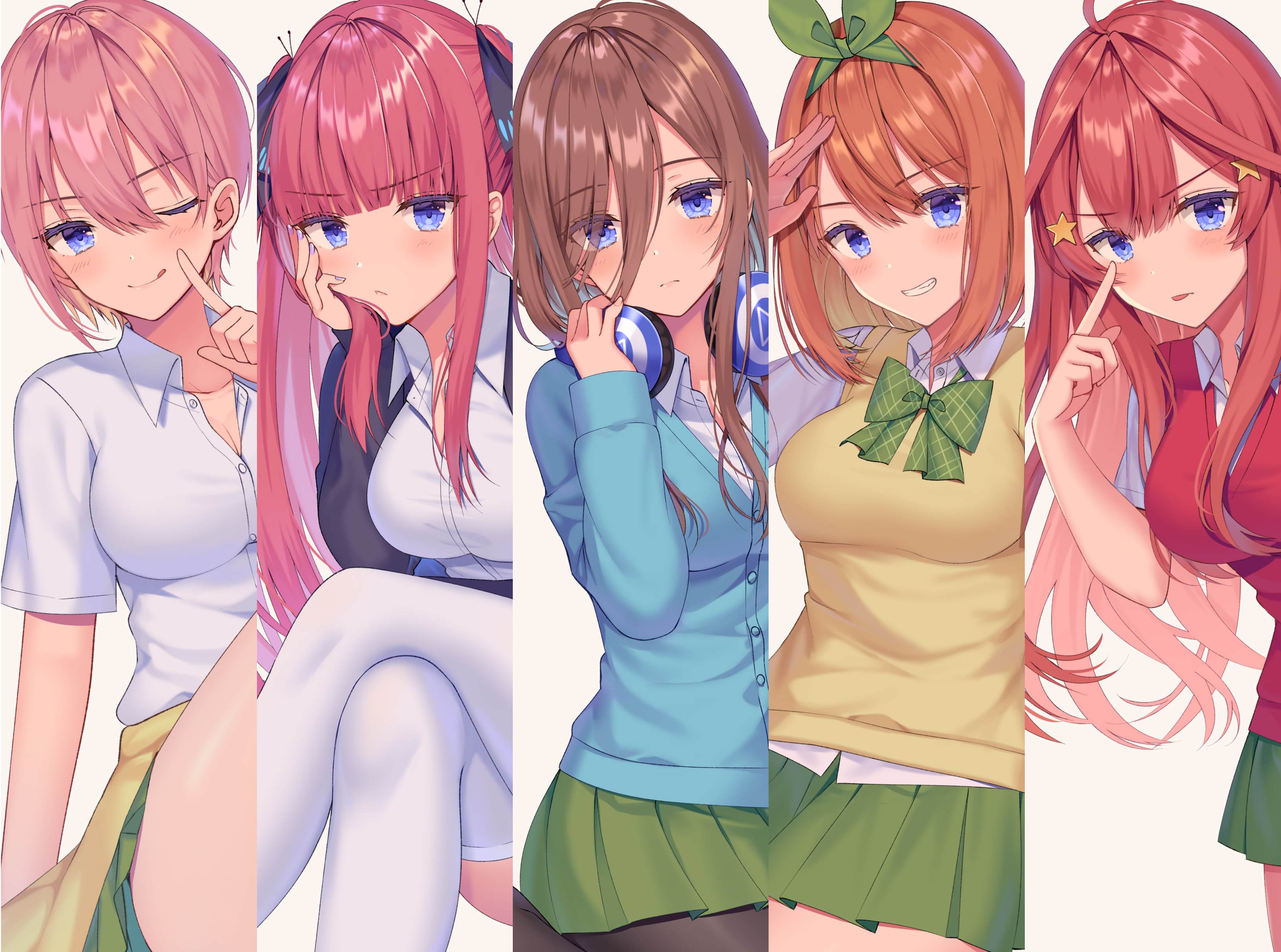 Quintuplets Anime Wallpapers Wallpaper Cave Quintuplets Anime Wallpapers Wallpaper Cave