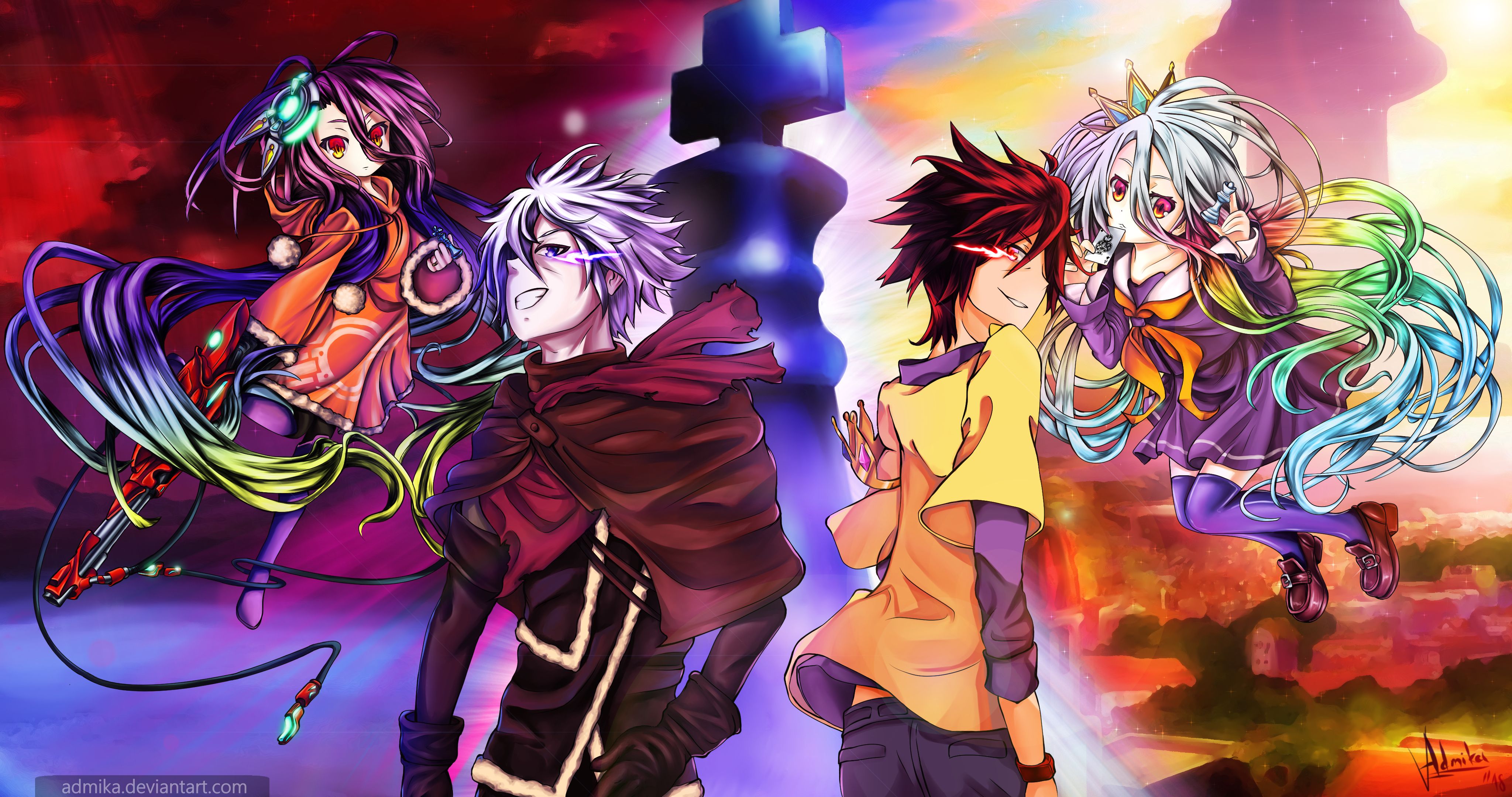 Anime No Game No Life HD Wallpaper