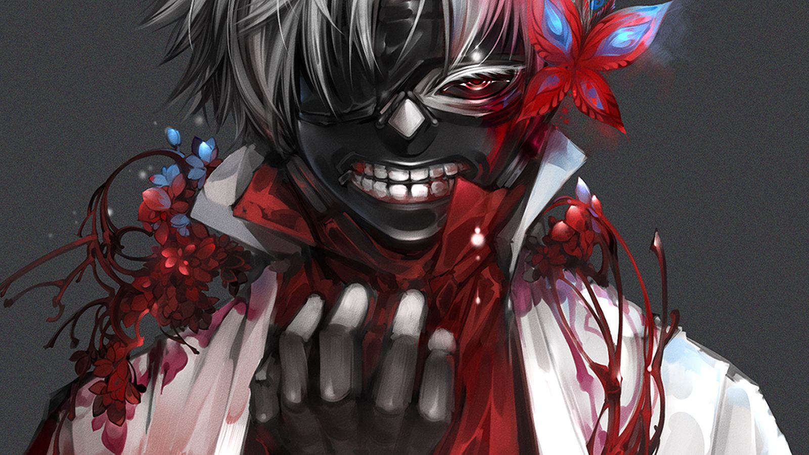 Download wallpaper from anime Tokyo Ghoul with tags: Macbook, Ken
