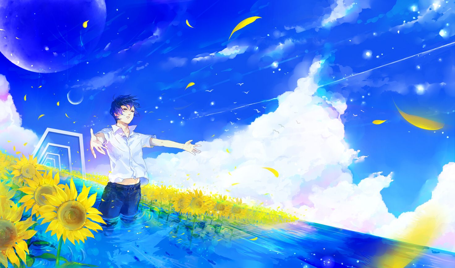 Anime Boy HD Wallpaper by Usummer