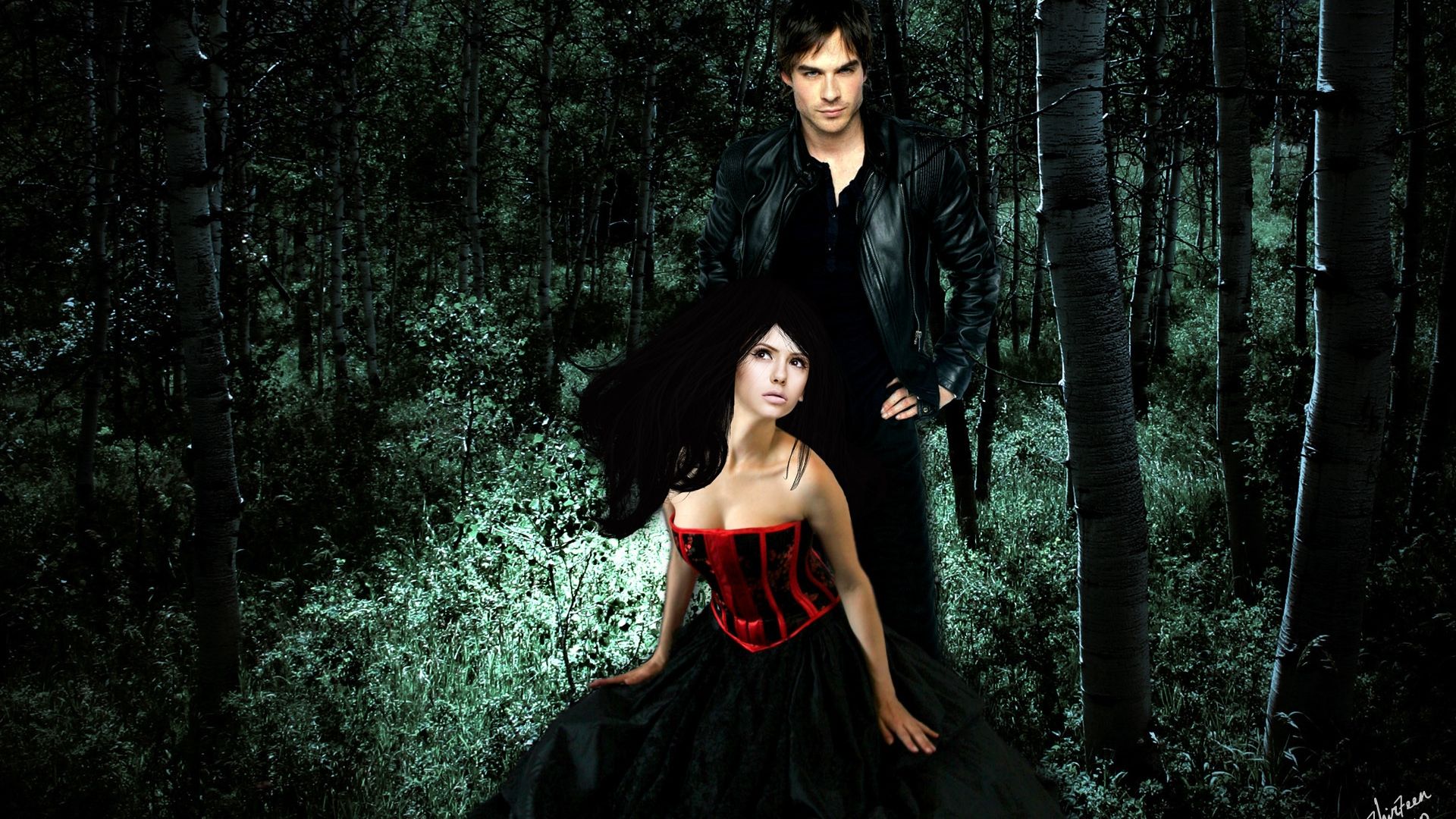 Free download of Blinding Light The Vampire Diaries Wallpaper