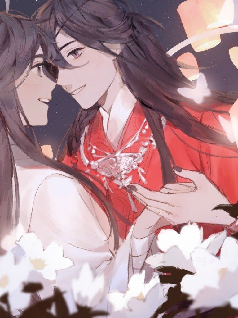 Download 768x1024 Hua Cheng, Xie Lian, Tian Guan Ci Fu, Couple