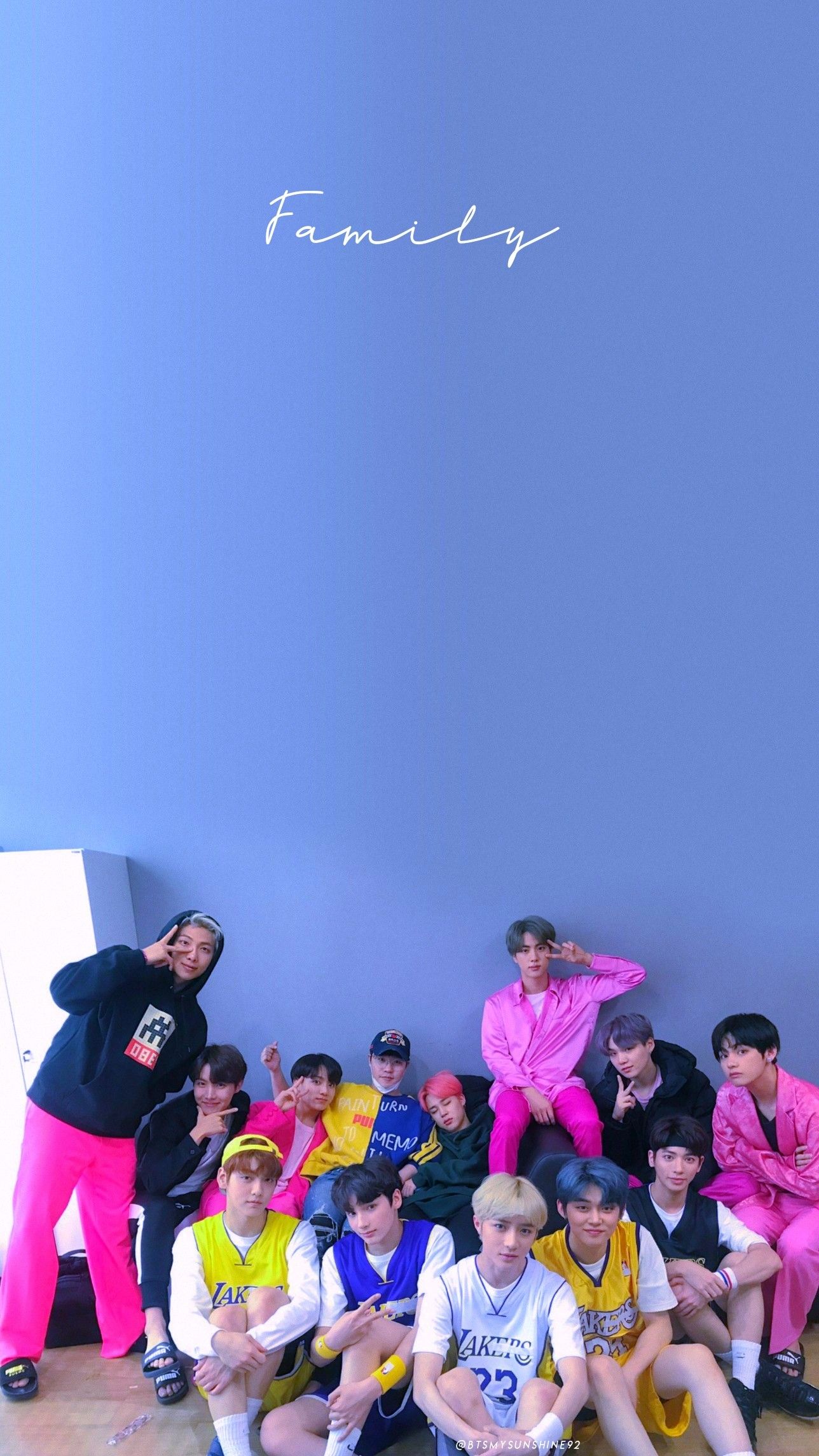 BTS, TXT, And Lee Hyun Wallpapers - Wallpaper Cave