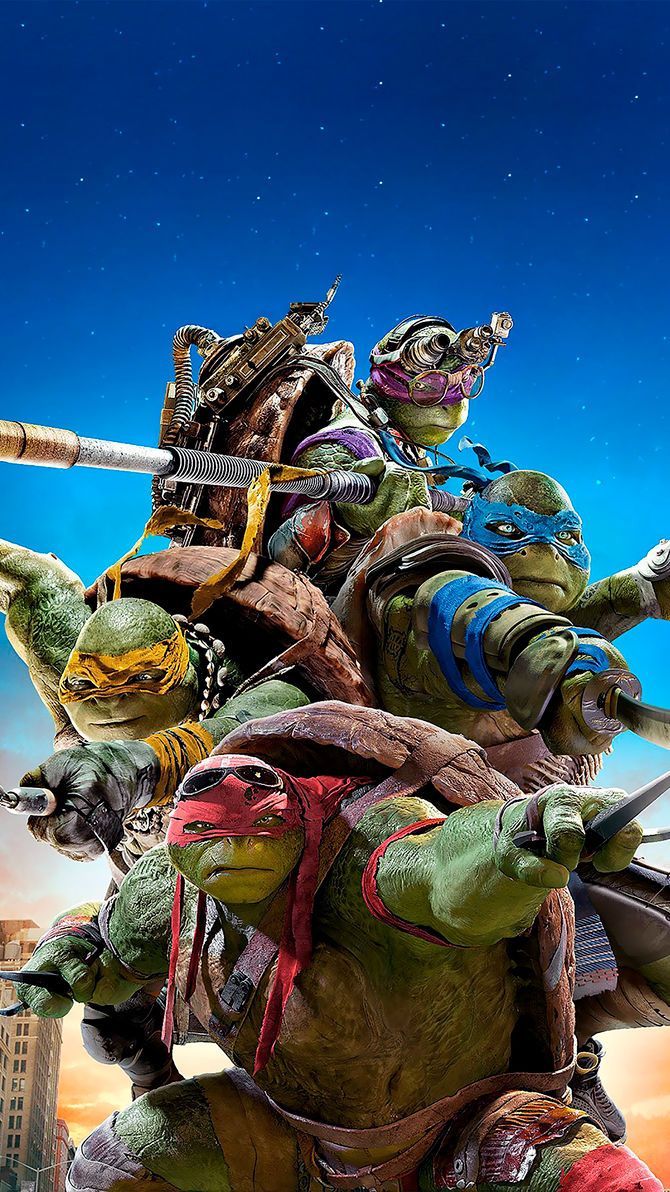 Teenage Mutant Ninja Turtles (2014) Phone Wallpaper. Ninja