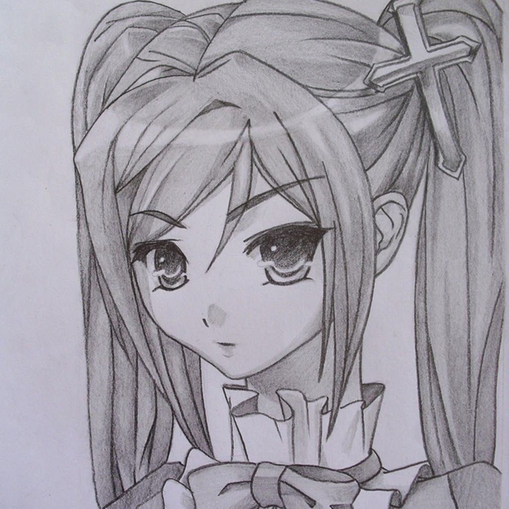  Anime Drawings Pencil Sketch for Kindergarten