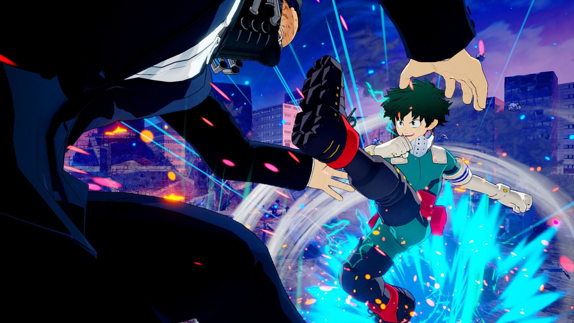 Kick villains into touch with Deku's new fighting style. BANDAI