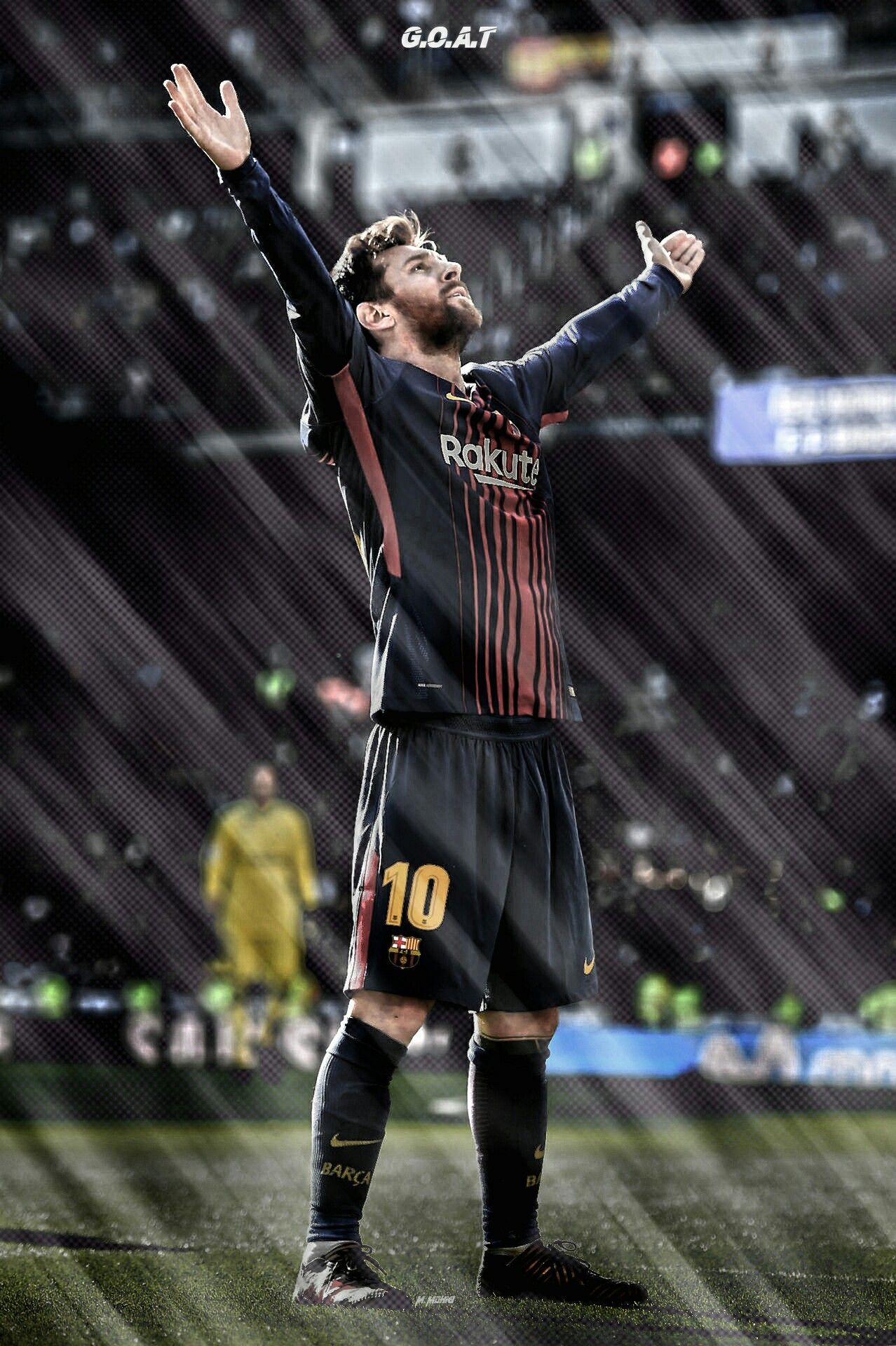 Lionel Messi GOAT. Lionel messi, Messi, Lionel messi wallpaper