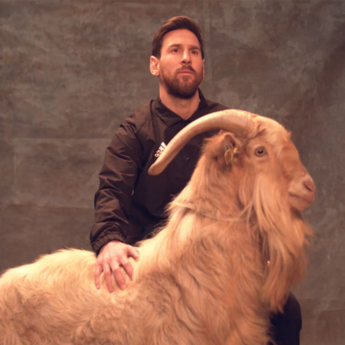 Lionel Messi Poses with Goats While Saying He's Not the G.O.A.T