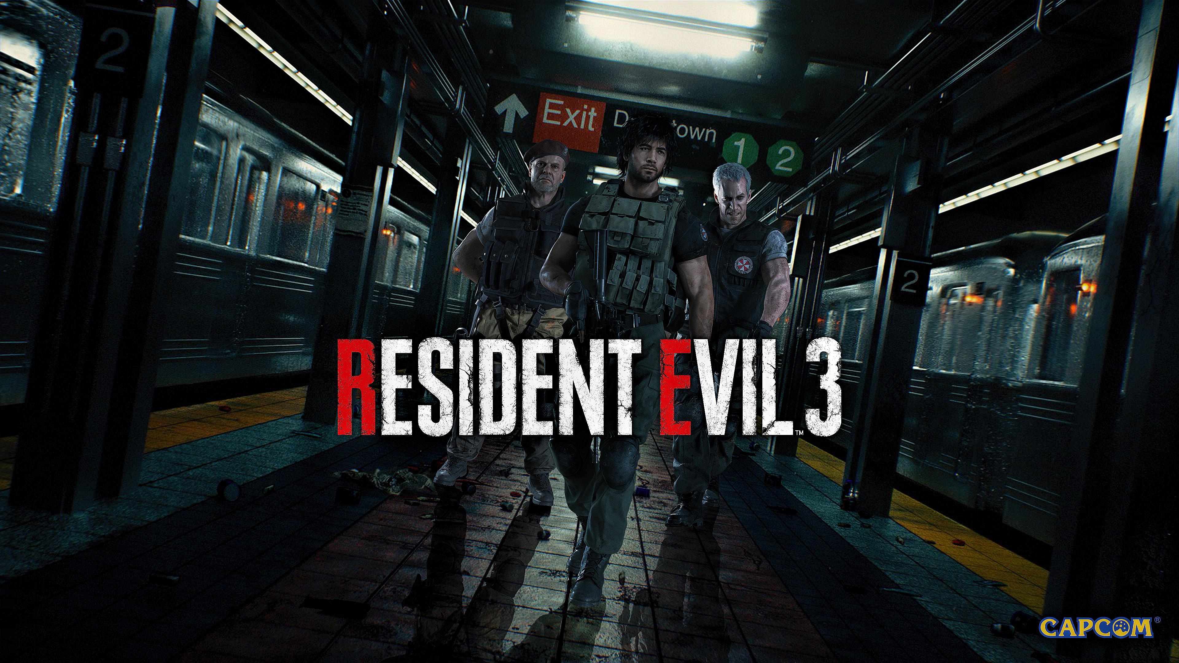 Resident Evil 3 Remake Characters 4K Wallpaper #7.1754