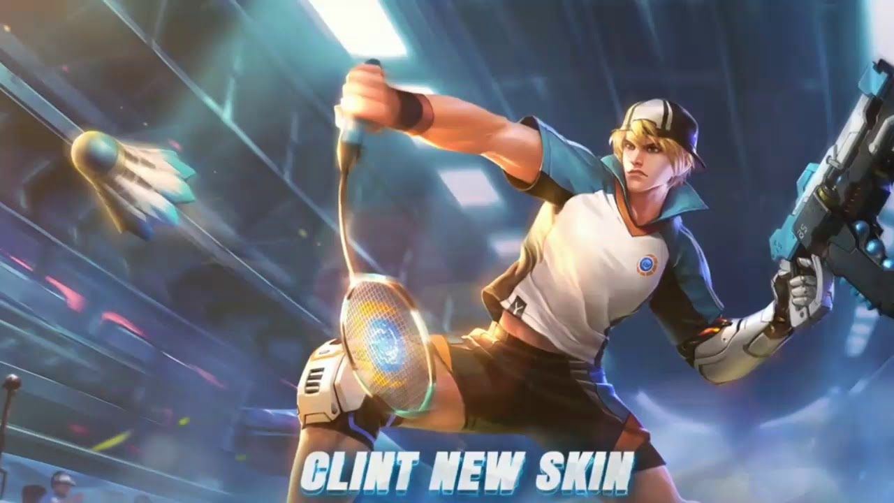 clint badminton champion skin Mobile Legends Moving Wallpaper