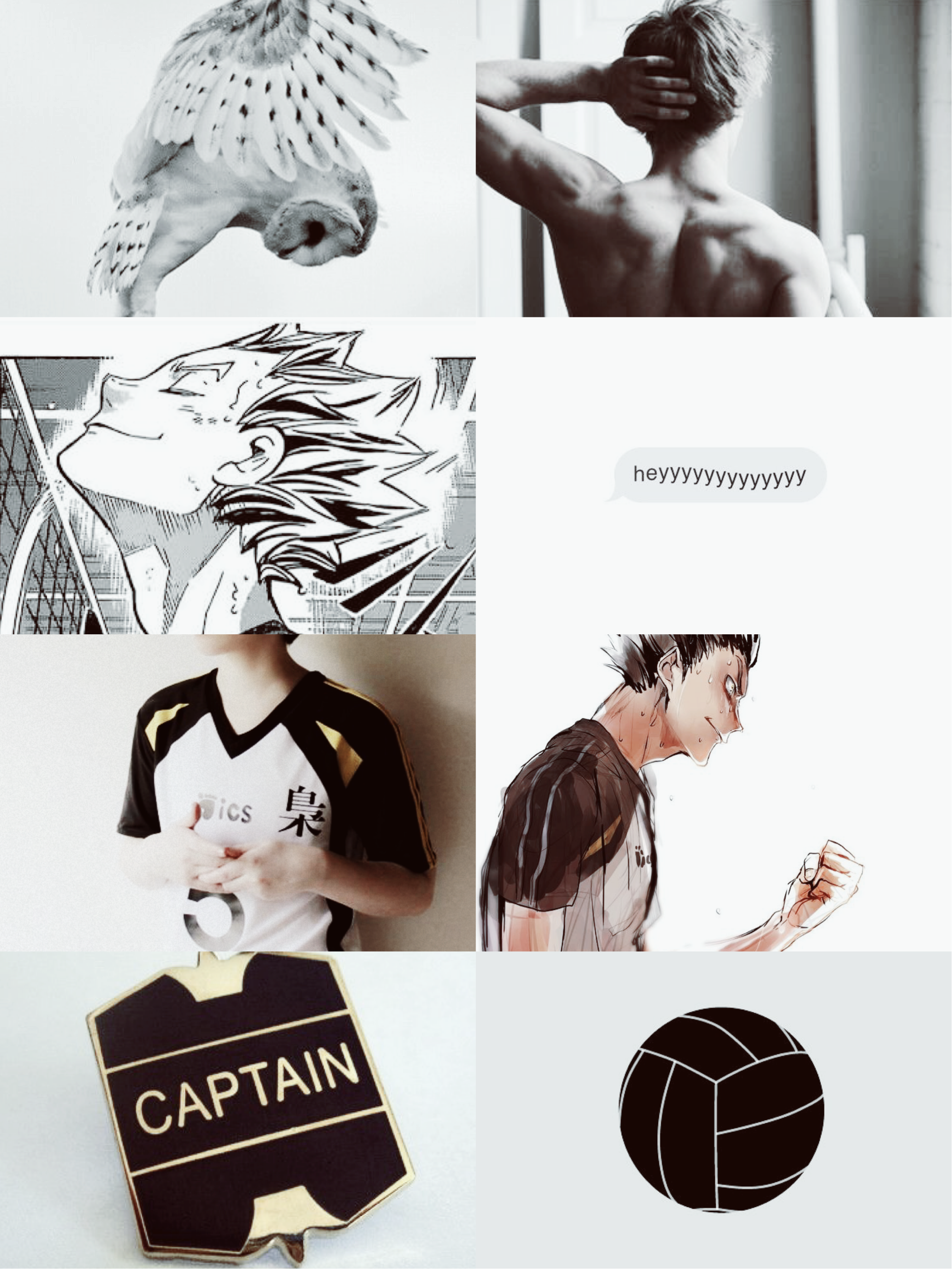 Bokuto's aesthetic made by me. Aesthetic anime, Sports