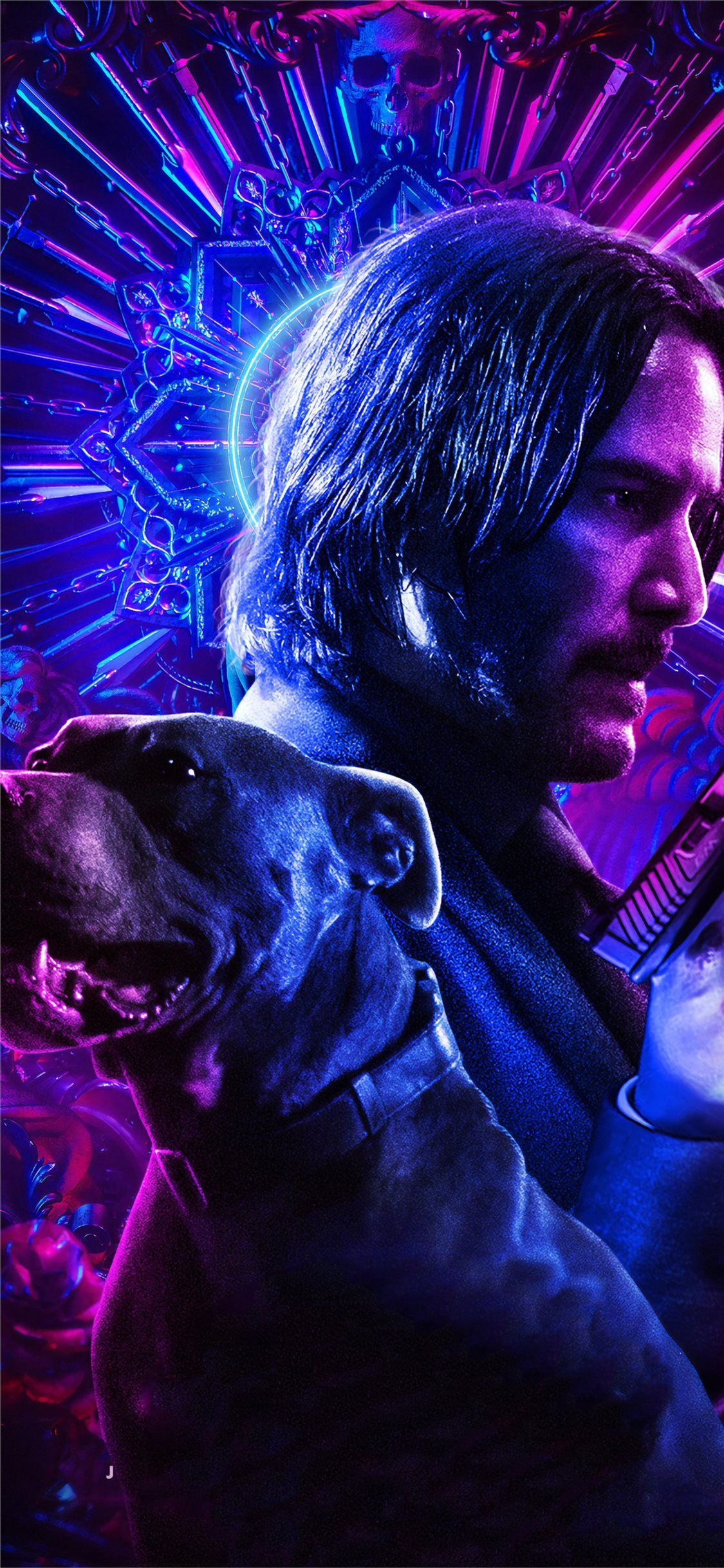 john wick chapter 3 parabellum 2019 iPhone Wallpaper Free Download