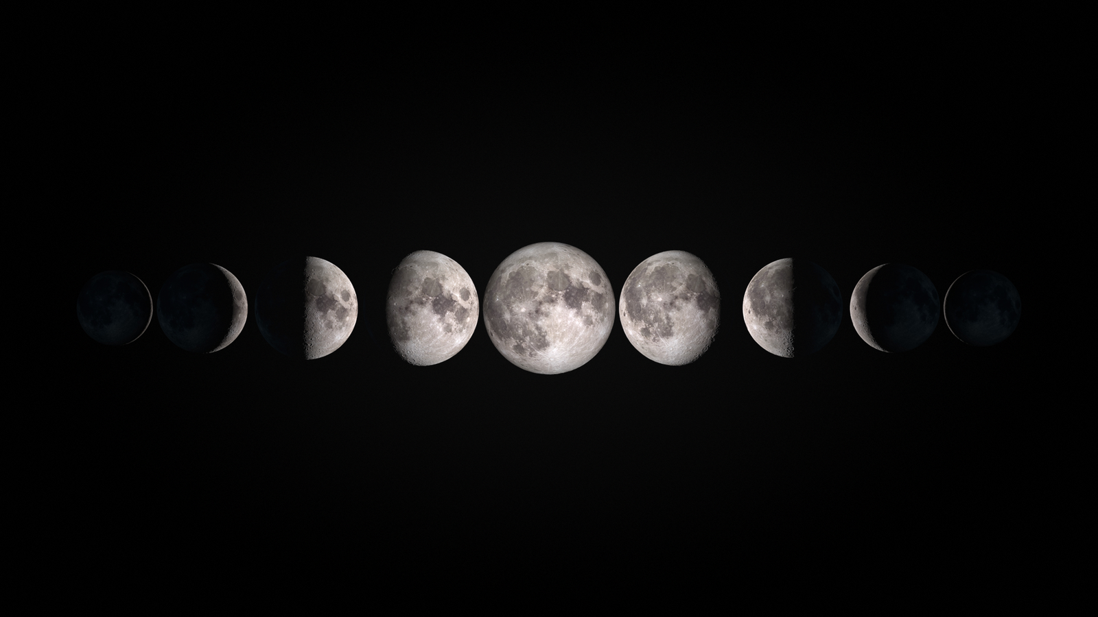 Moon Phases Wallpapers - Wallpaper Cave