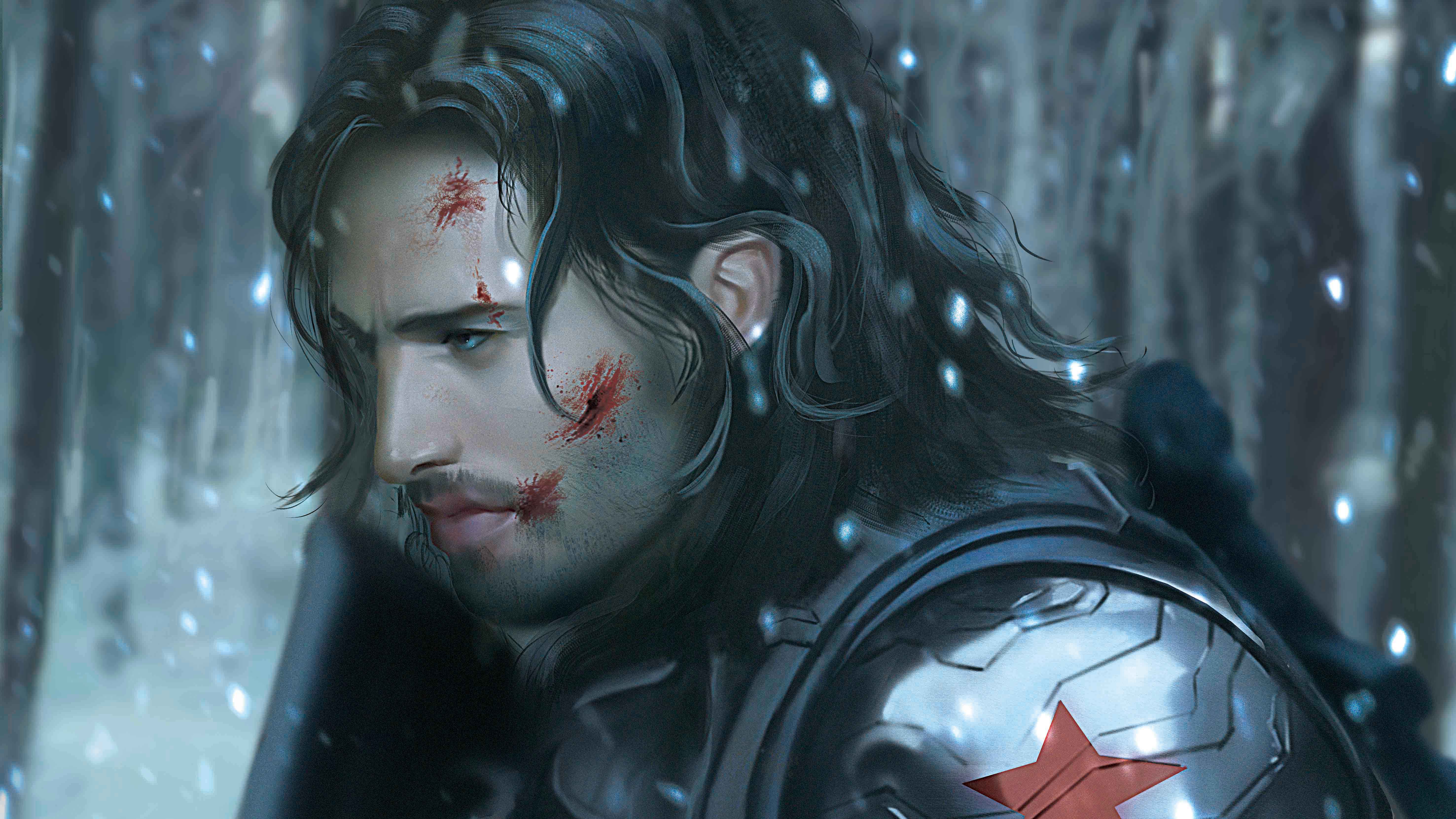 The Winter Soldier 5k, HD Superheroes, 4k Wallpaper, Image