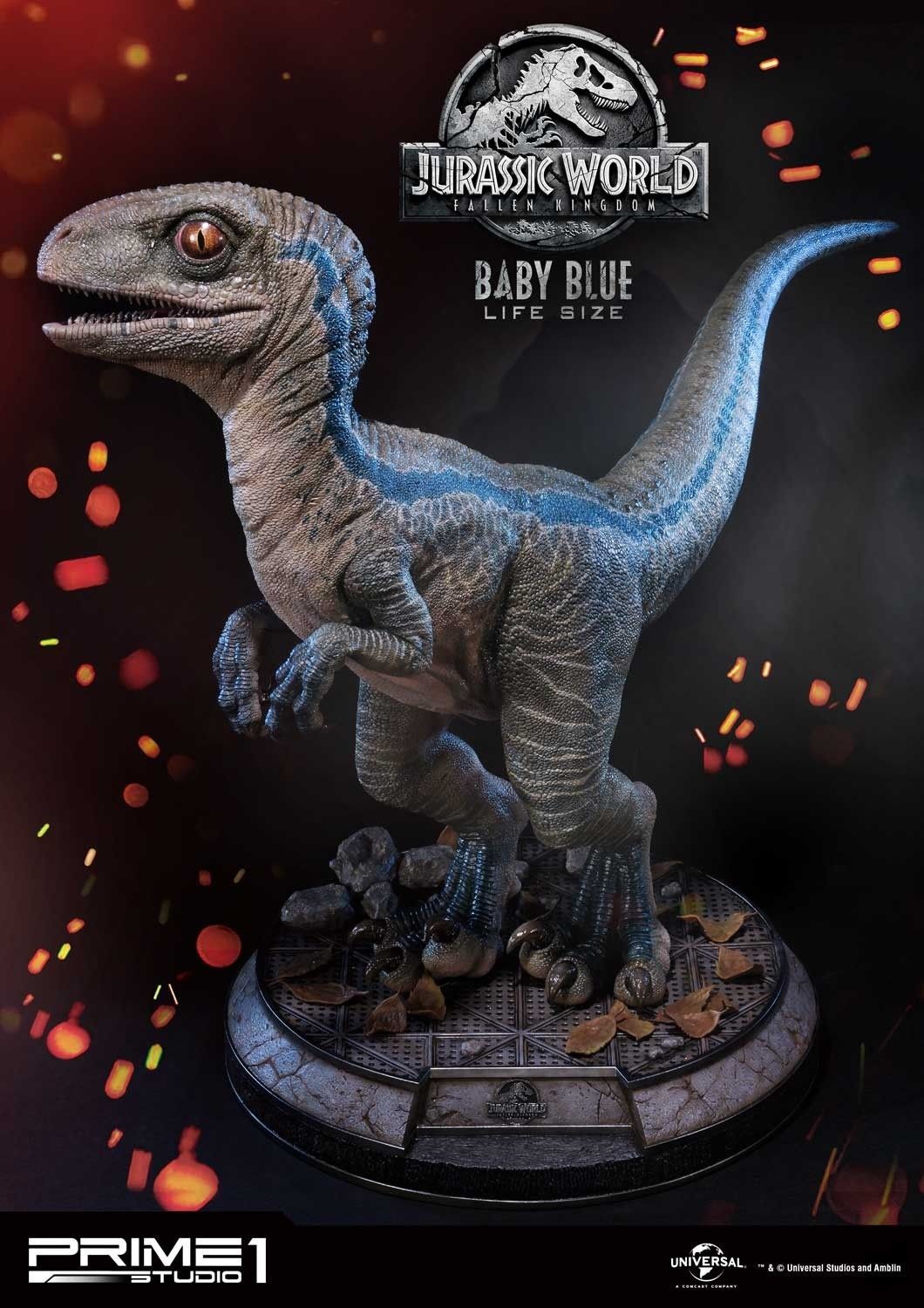 Jurassic World: Fallen Kingdom Size Baby Blue Statue