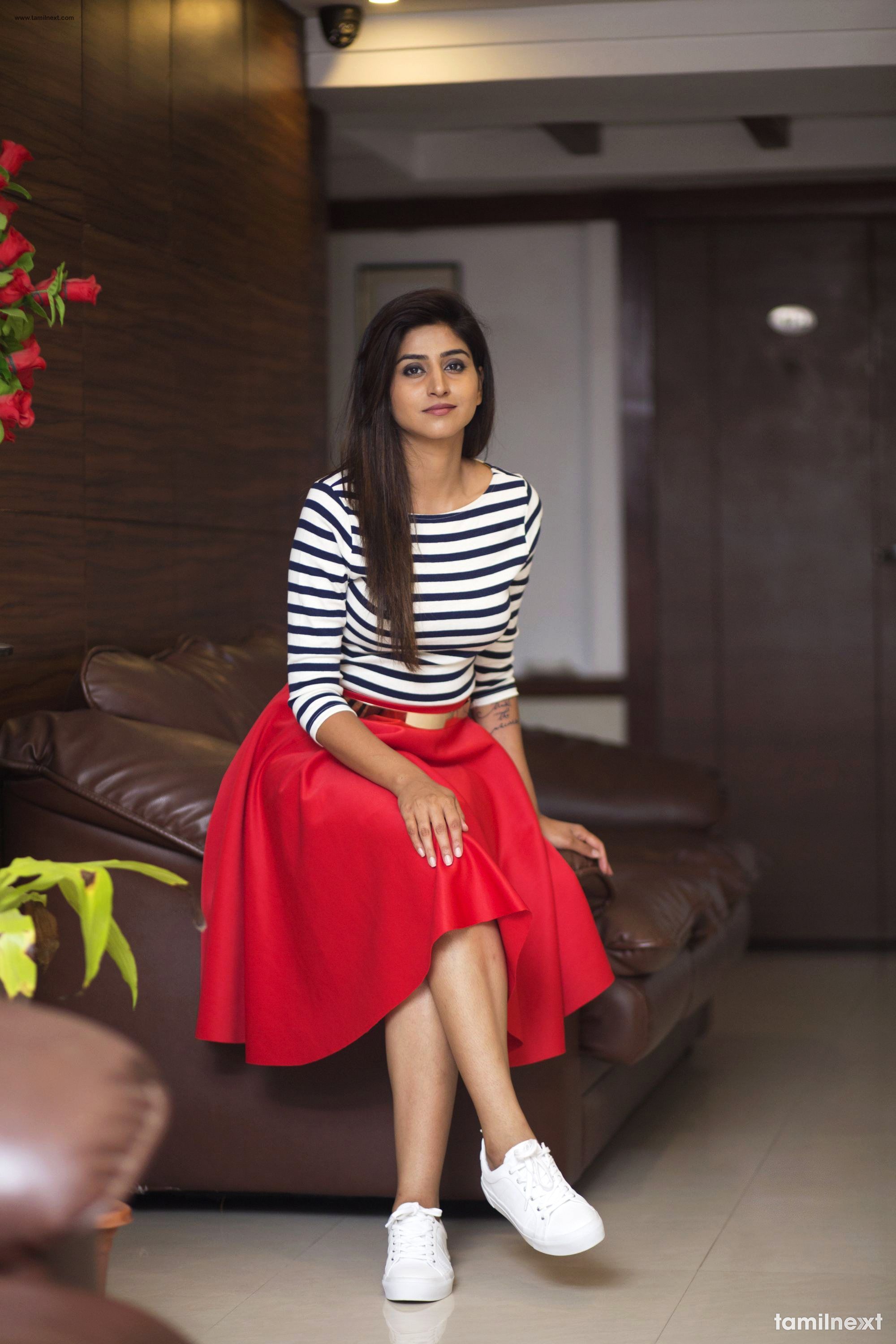 Actress Varshini Sounderajan HD Stills
