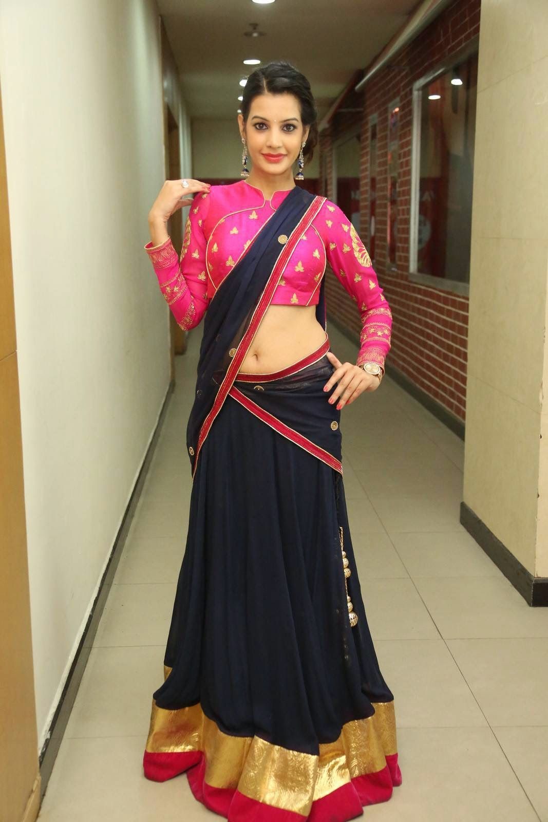 Diksha Panth Glamorous Stills At Kavvintha Movie Audio Launch