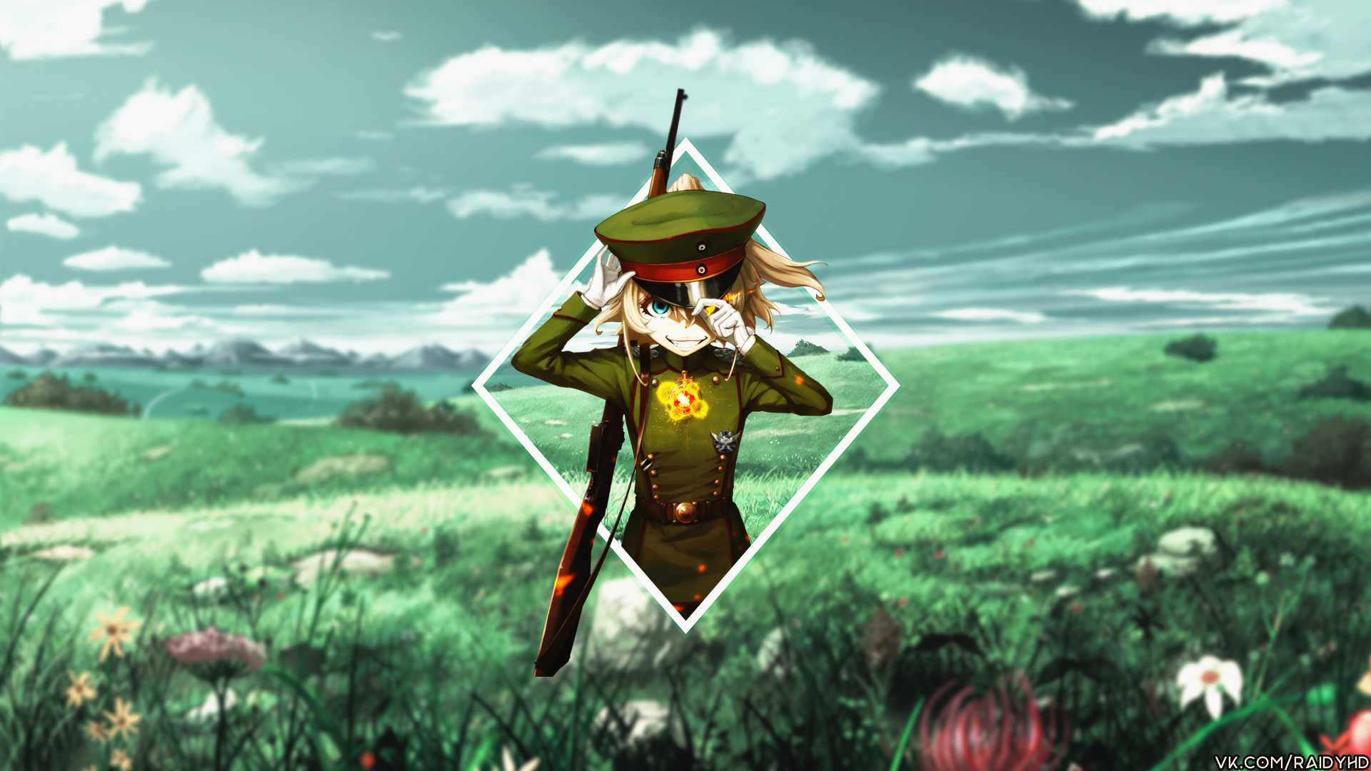 #Youjo Senki, #picture In Picture, #Tanya Degurechaff