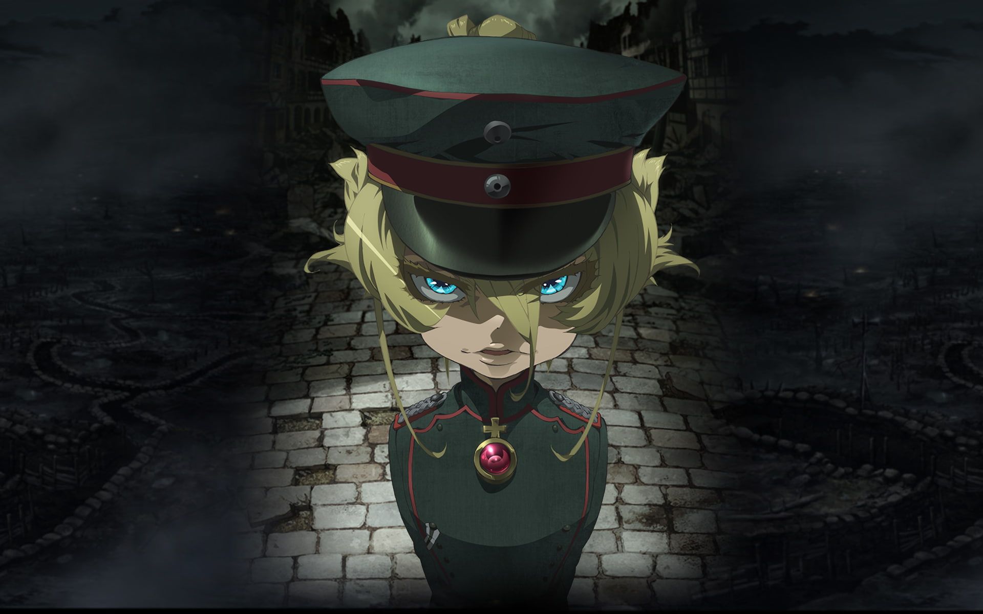 Youjo Senki, Tanya Degurechaff, anime, HD wallpaper