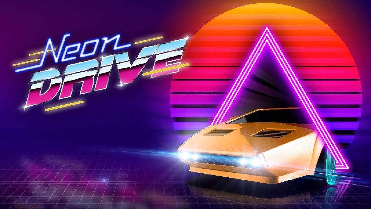 Neon Drive Arcade Game: a game