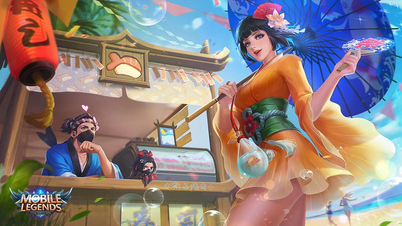 Kagura, Hayabusa: Summer Festival, Sushi Master