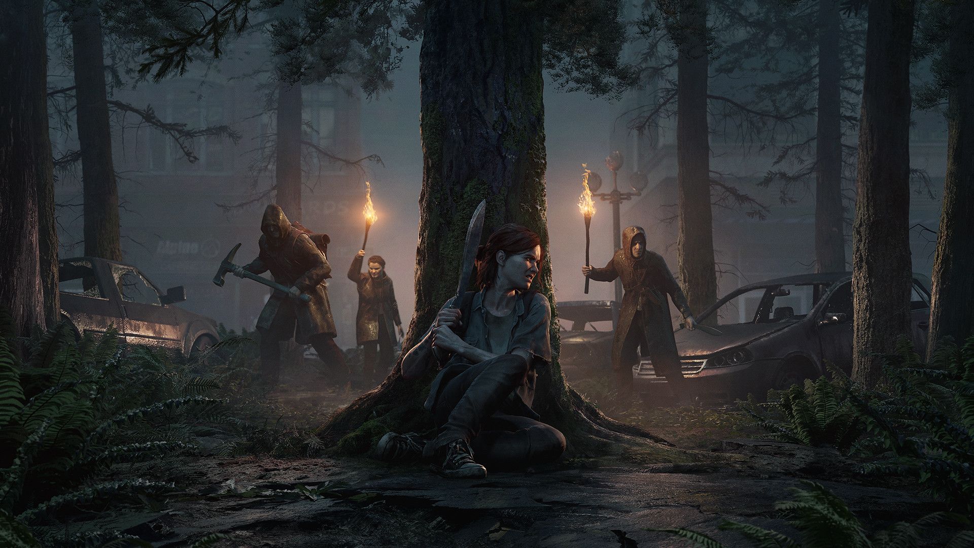 New The Last of Us Part II key art, Ellie statue, PS4 Dynamic