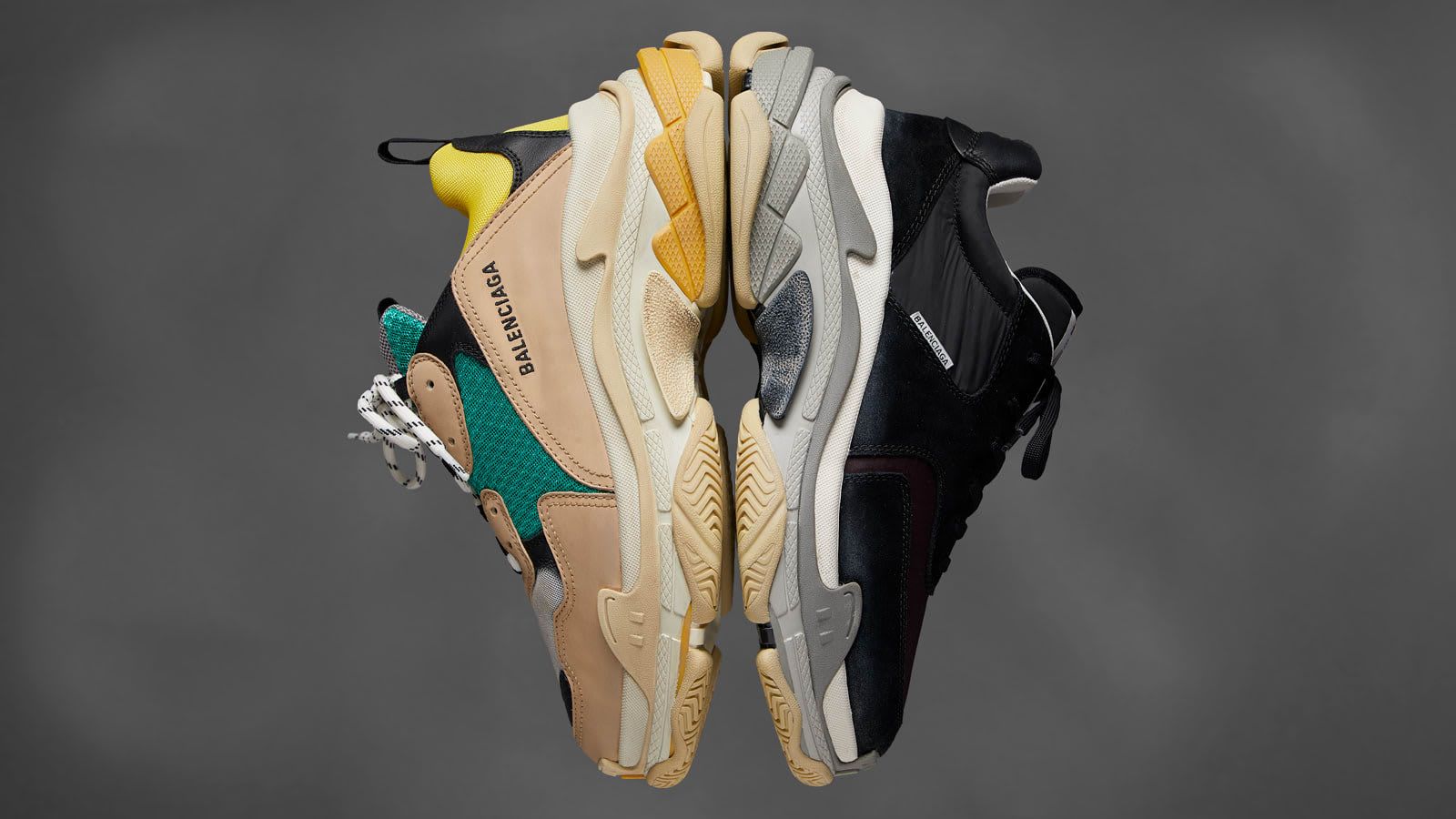 END. Features. The Latest Balenciaga Triple S Sneakers