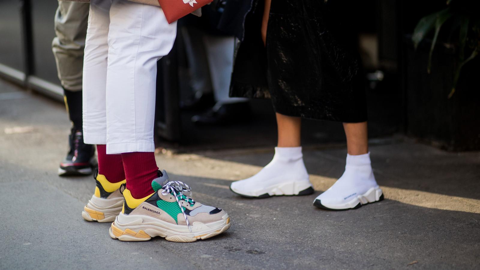 Balenciaga's designer explains his Triple S sneakers and replica