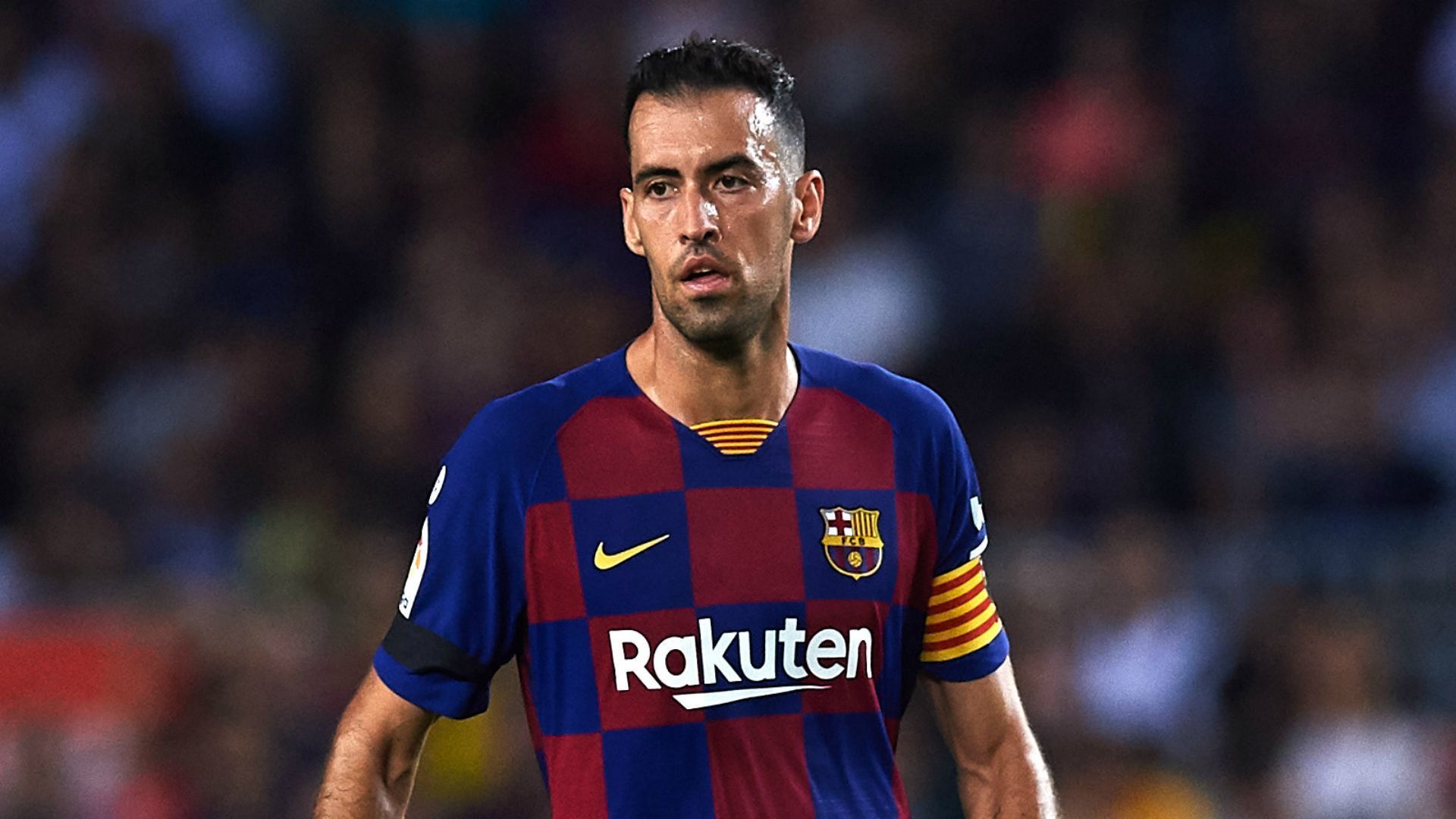 Busquets content to battle for Barcelona starting berth