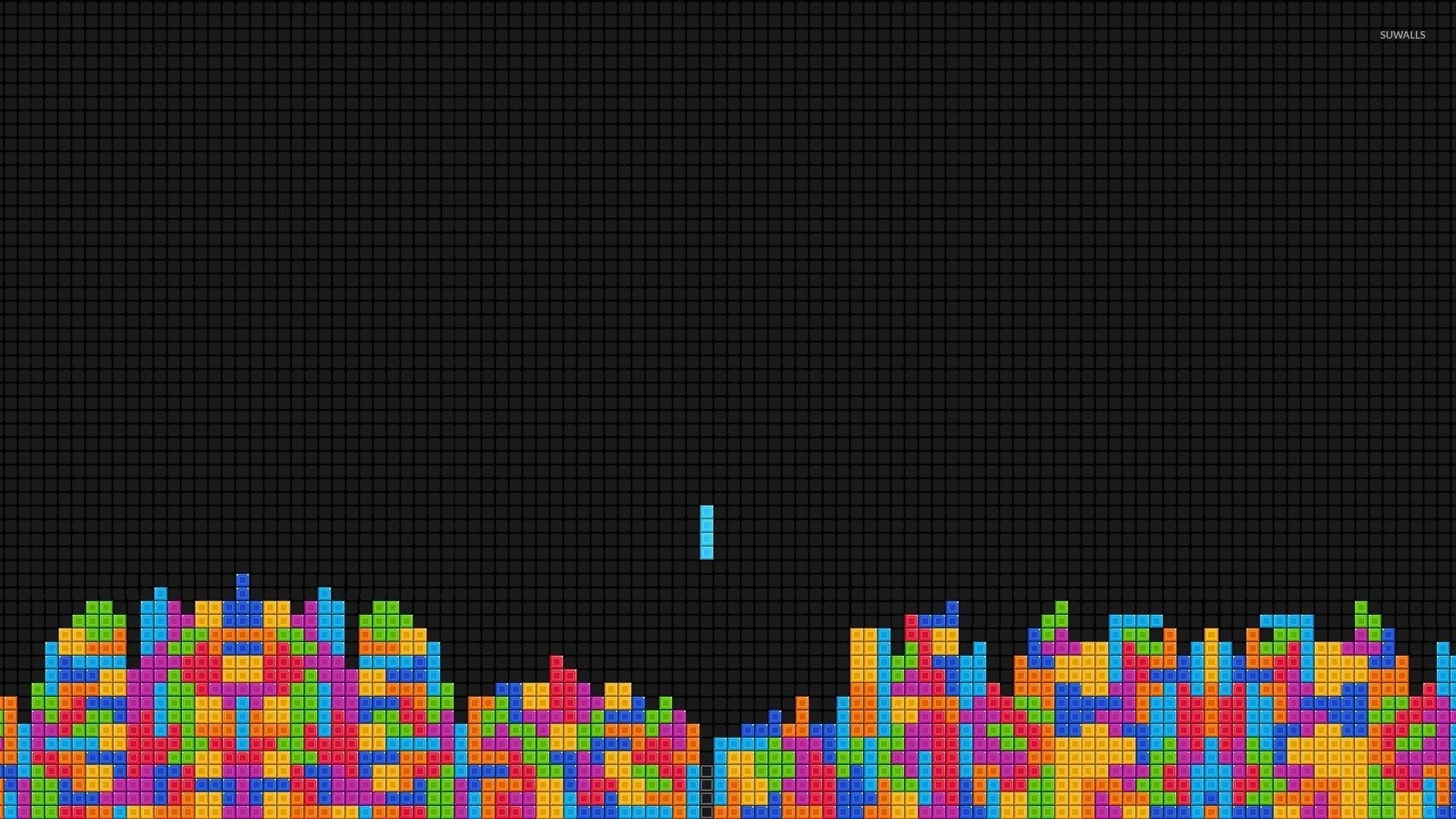 Colorful Tetris wallpaper wallpaper