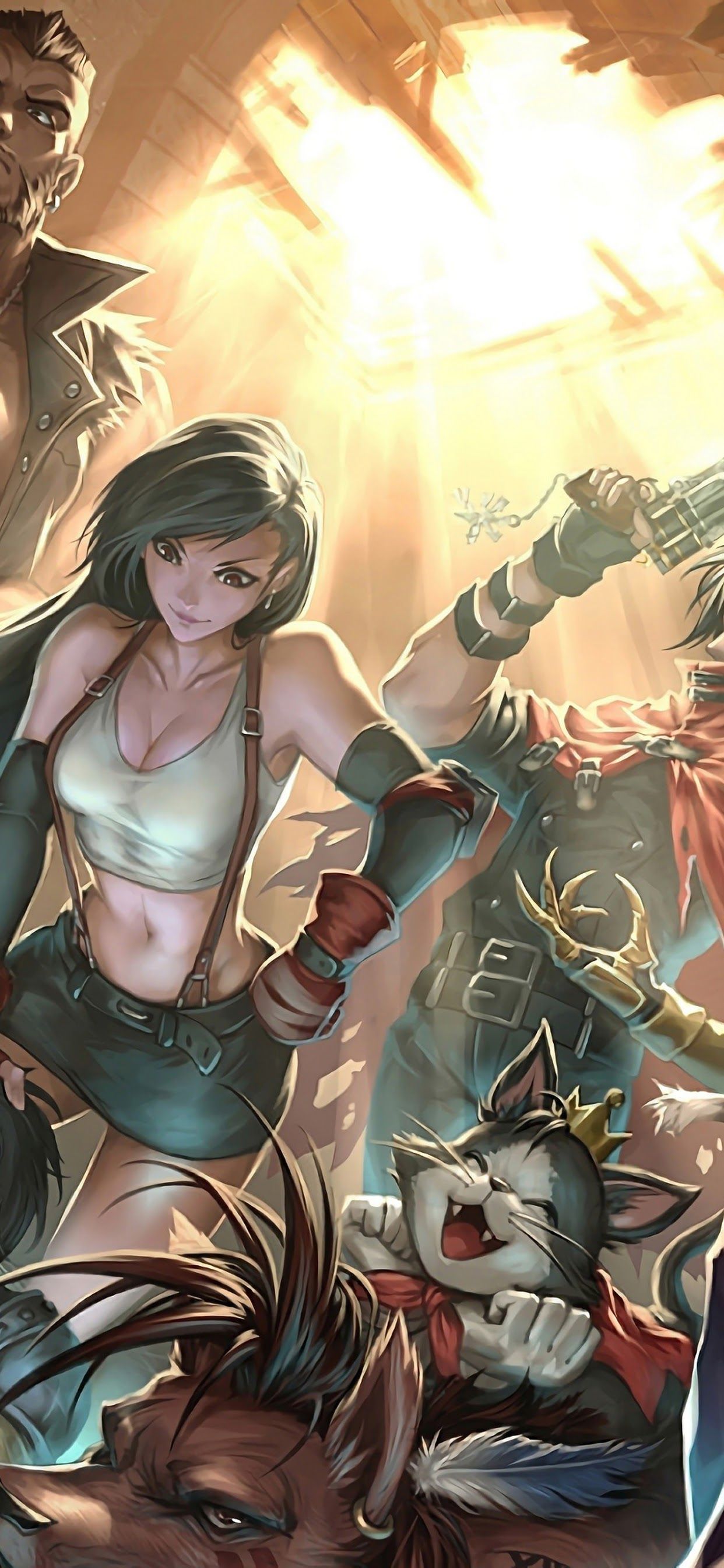 Final Fantasy 7 Remake Characters 4K Wallpaper