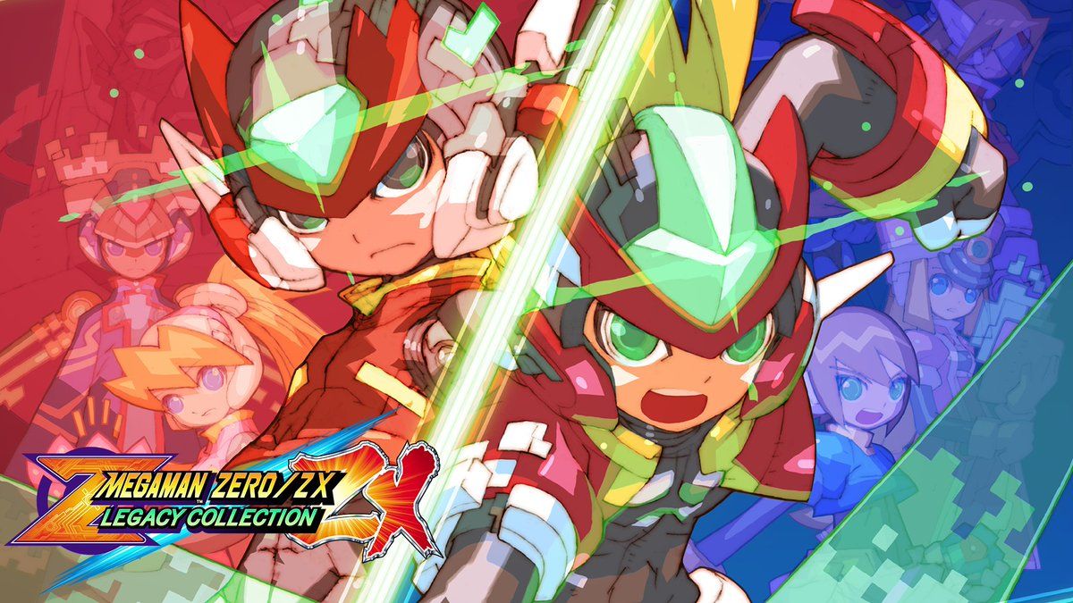 ShadowRock X A Quick #MegaMan Zero ZX Legacy Collection 1920x1080 Wallpaper For Anyone Interested. Might Do More Sizes Later