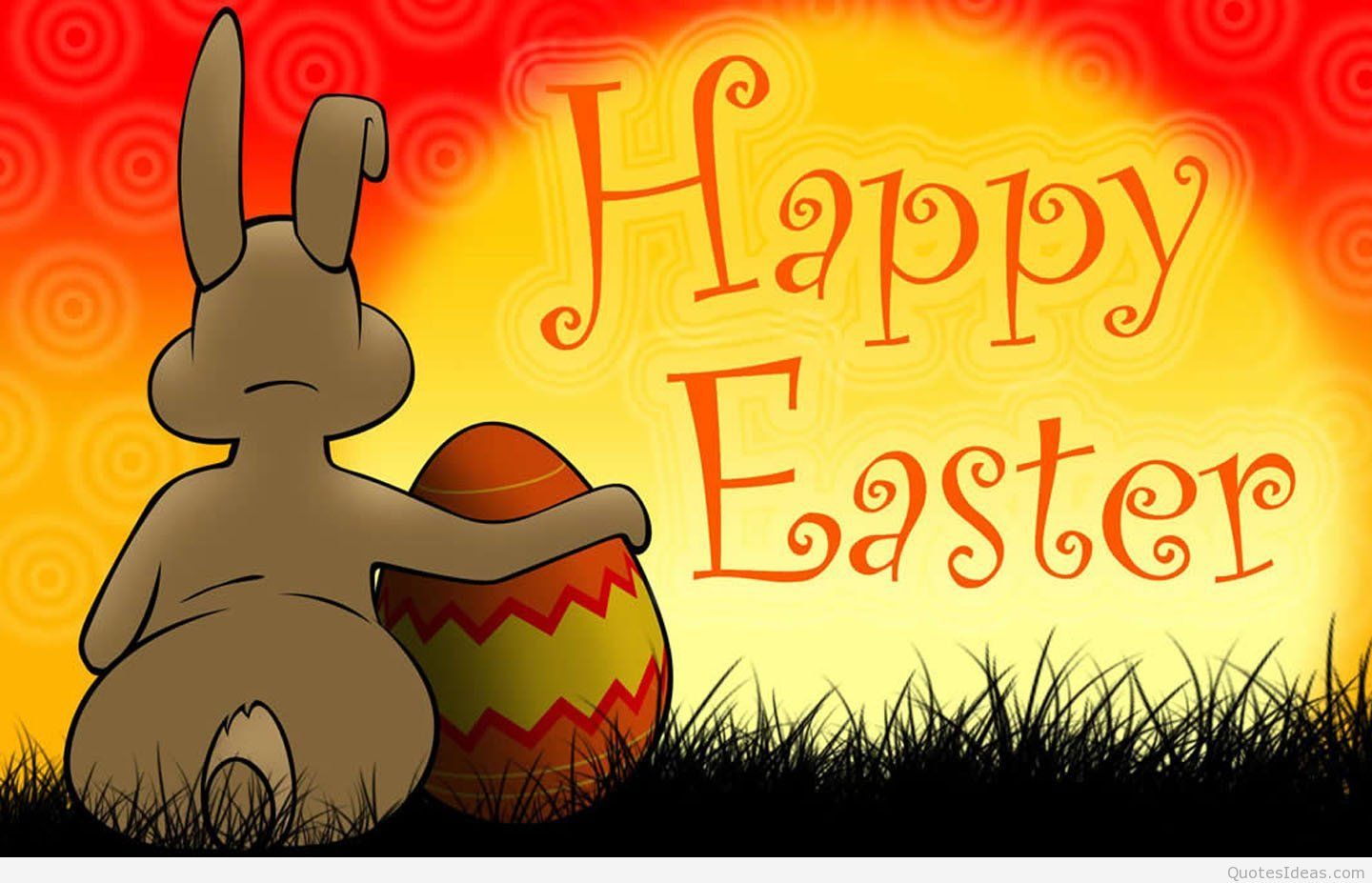 Happy Easter Bunny And Egg, HD Wallpaper & background Download