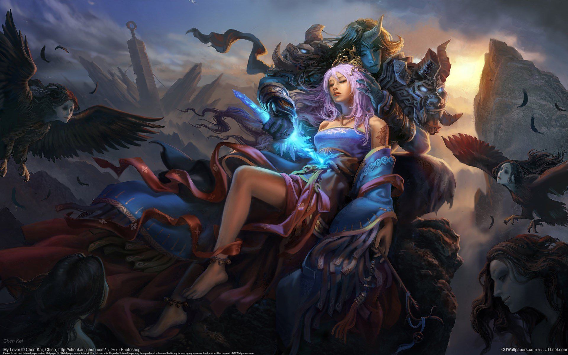 women, Fantasy art HD Wallpaper / Desktop and Mobile Image & Photo