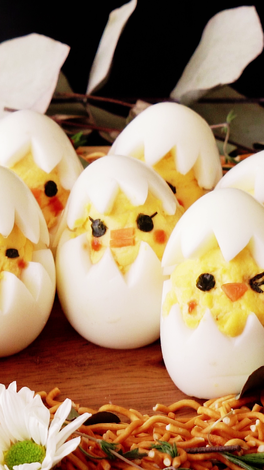 Hard Boiled Egg Chicks Recipe