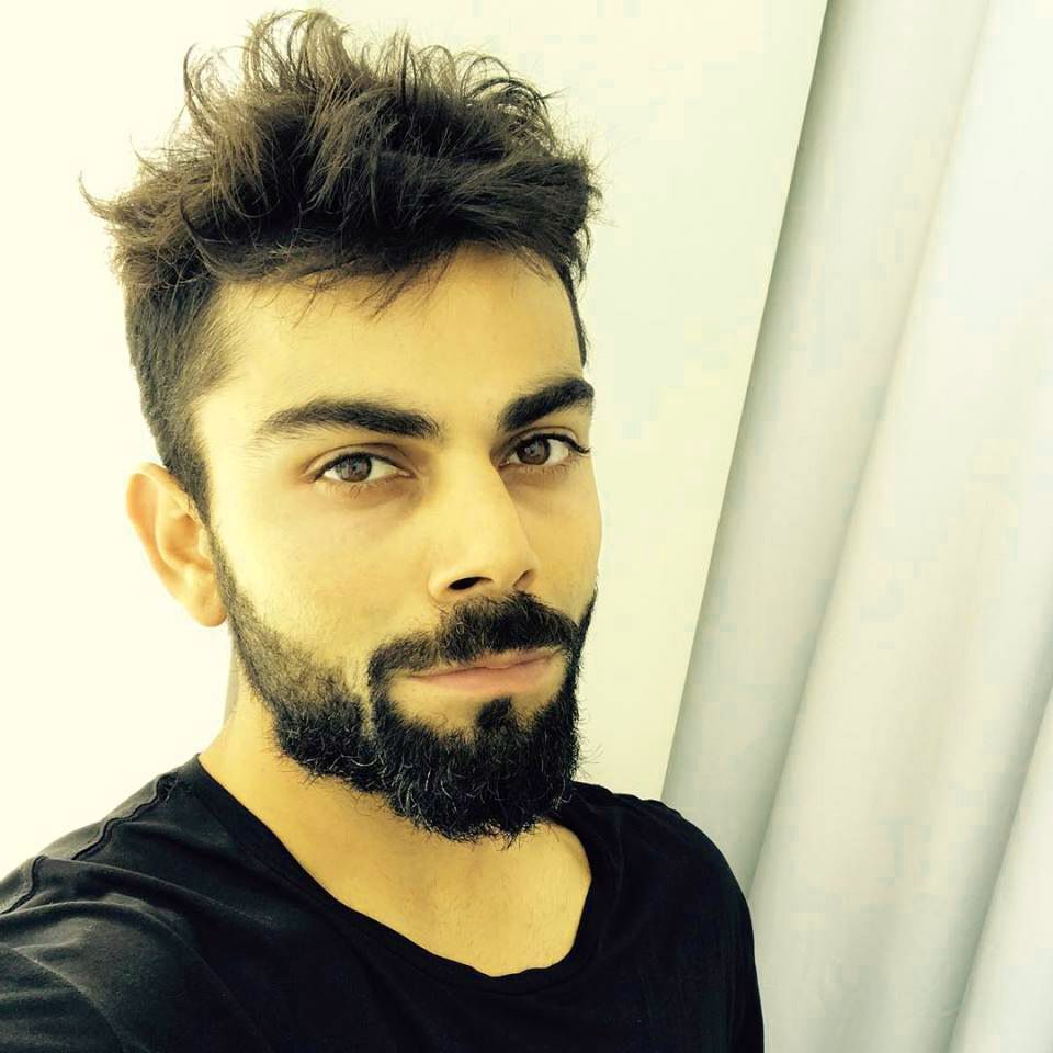 Virat Kohli Hairstyle 2019 HD Pics