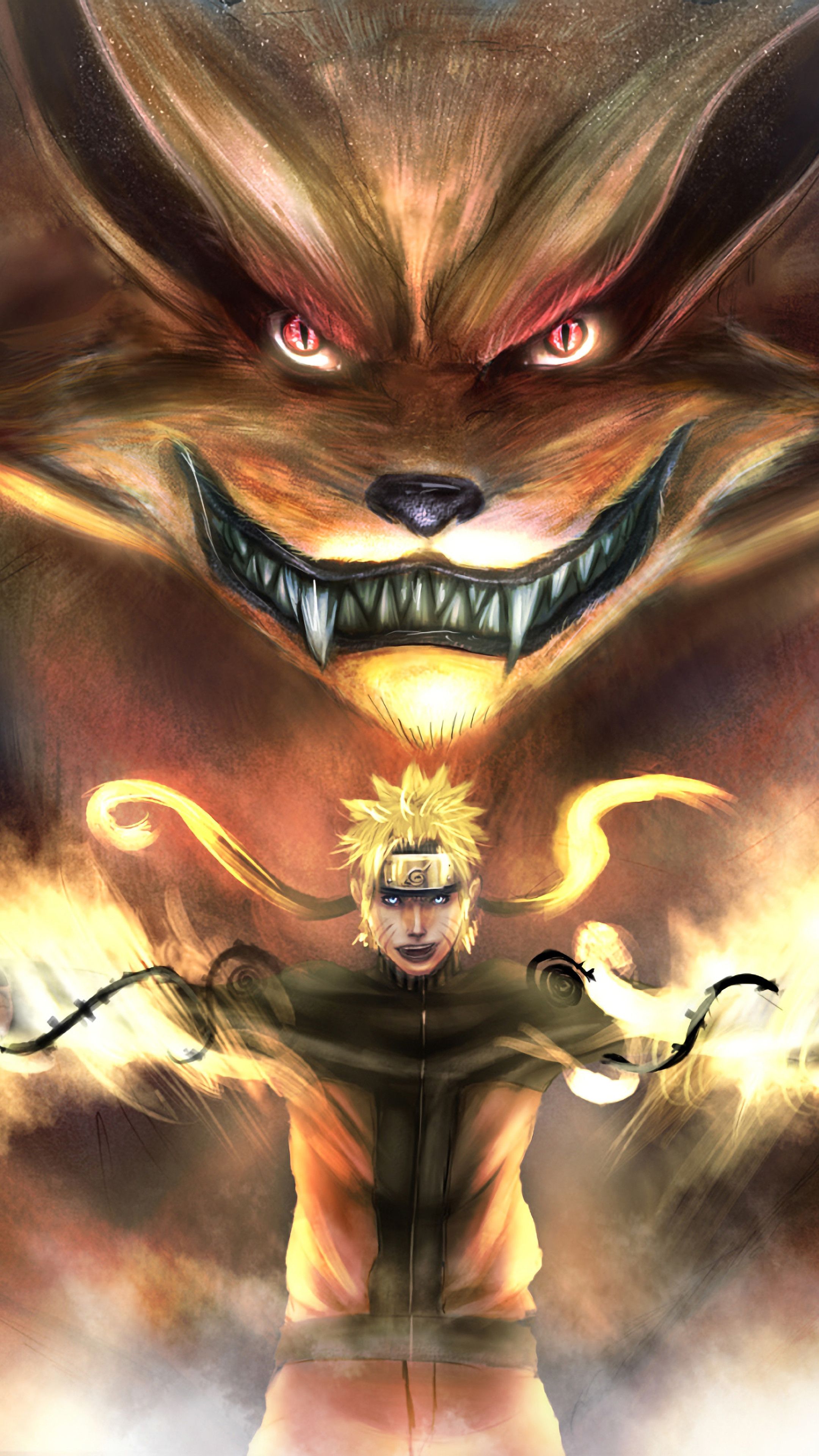 Naruto Nine Tails 4k Android Wallpapers - Wallpaper Cave
