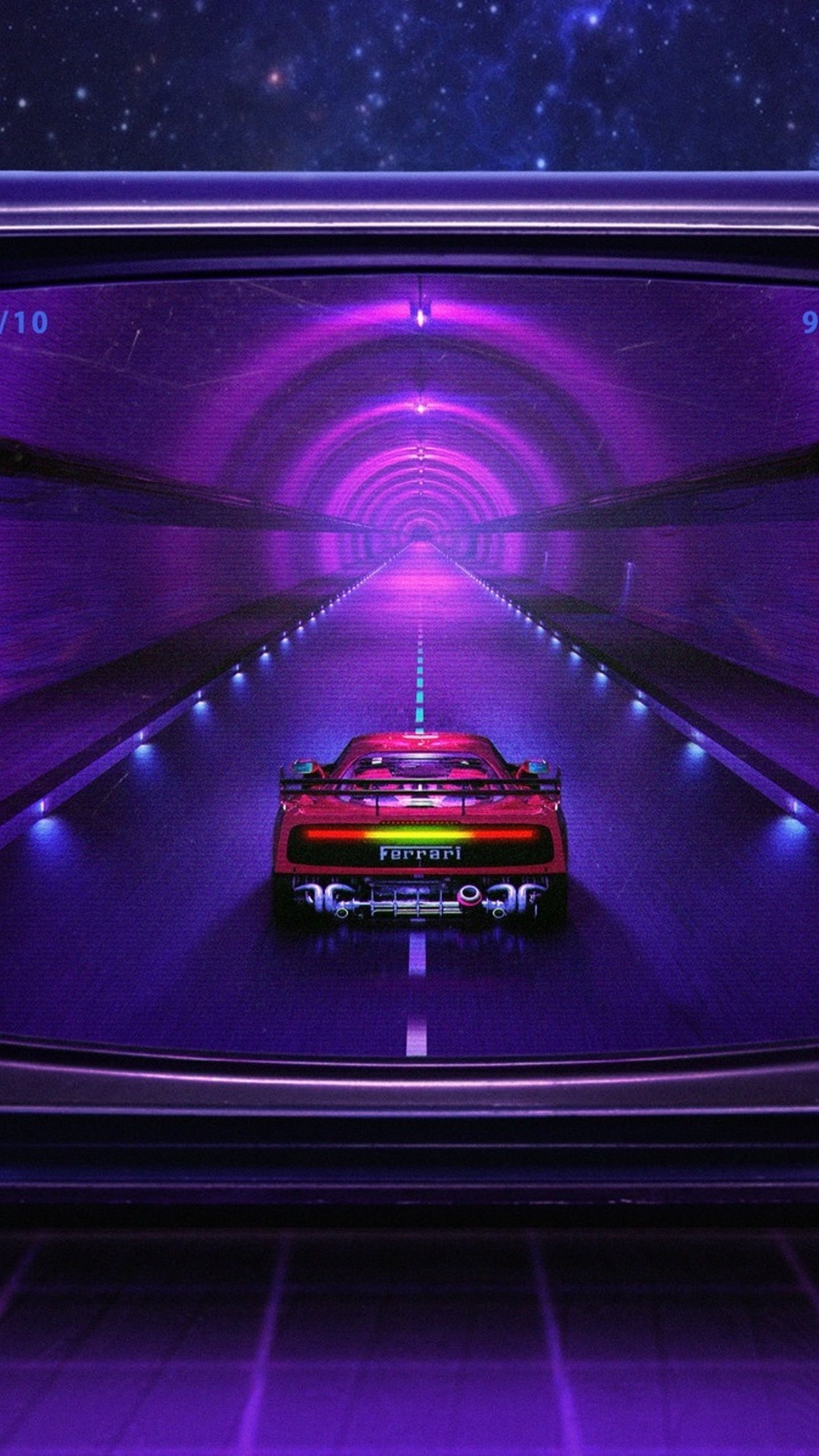 Synthwave Phone Wallpaper Free Synthwave Phone Background