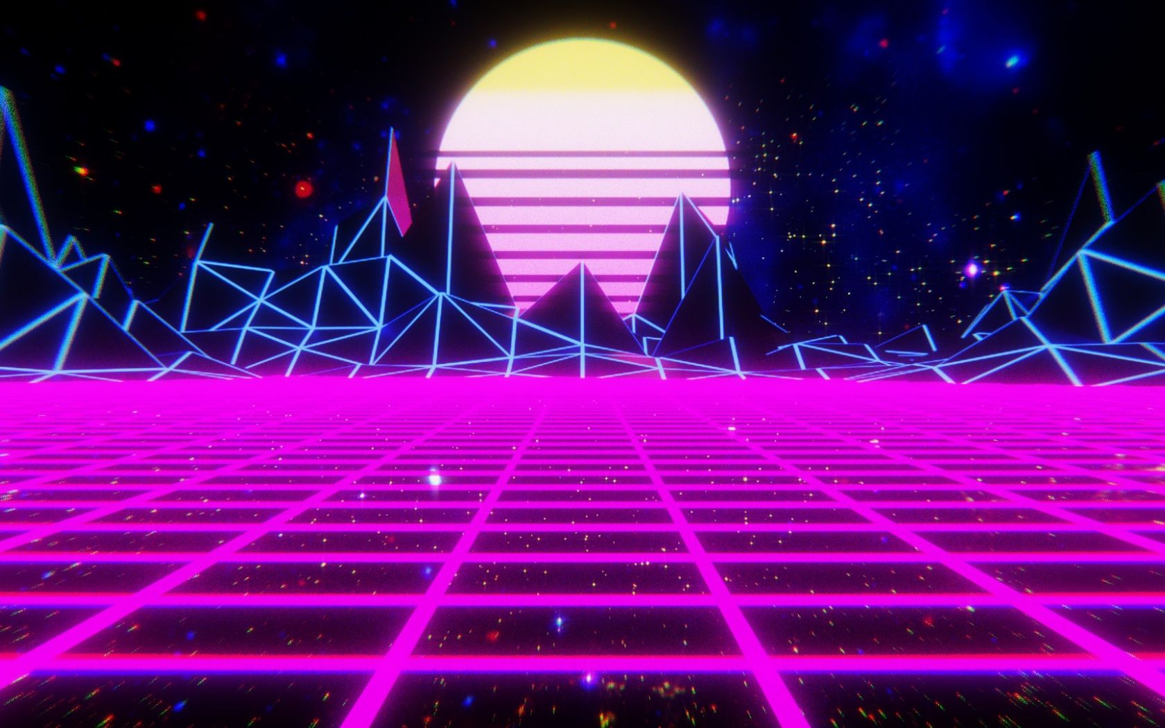 Synthwave Wallpaper 1920X1080 / 1920x1080 synthwave, new retro wave ...