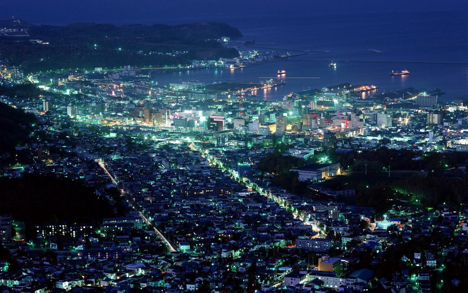 Anime City wallpaperDownload free beautiful wallpaper