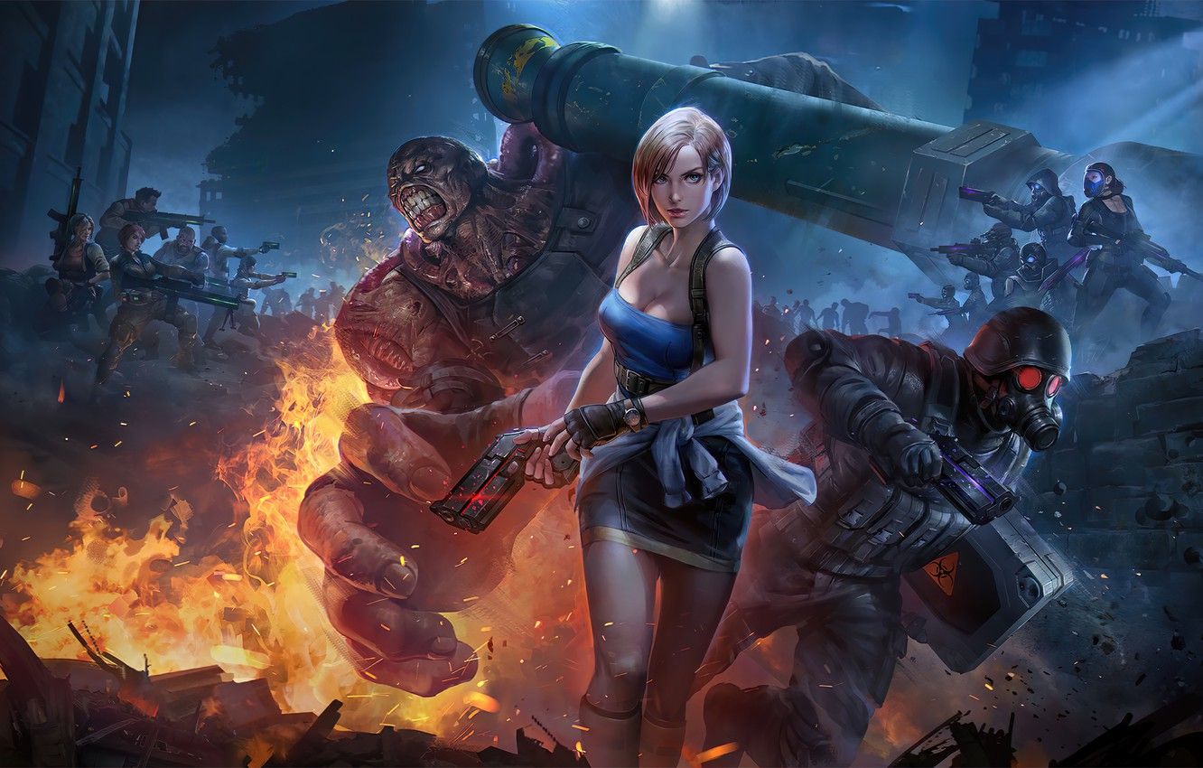 Resident Evil 3 Nemesis 2020 Wallpaper
