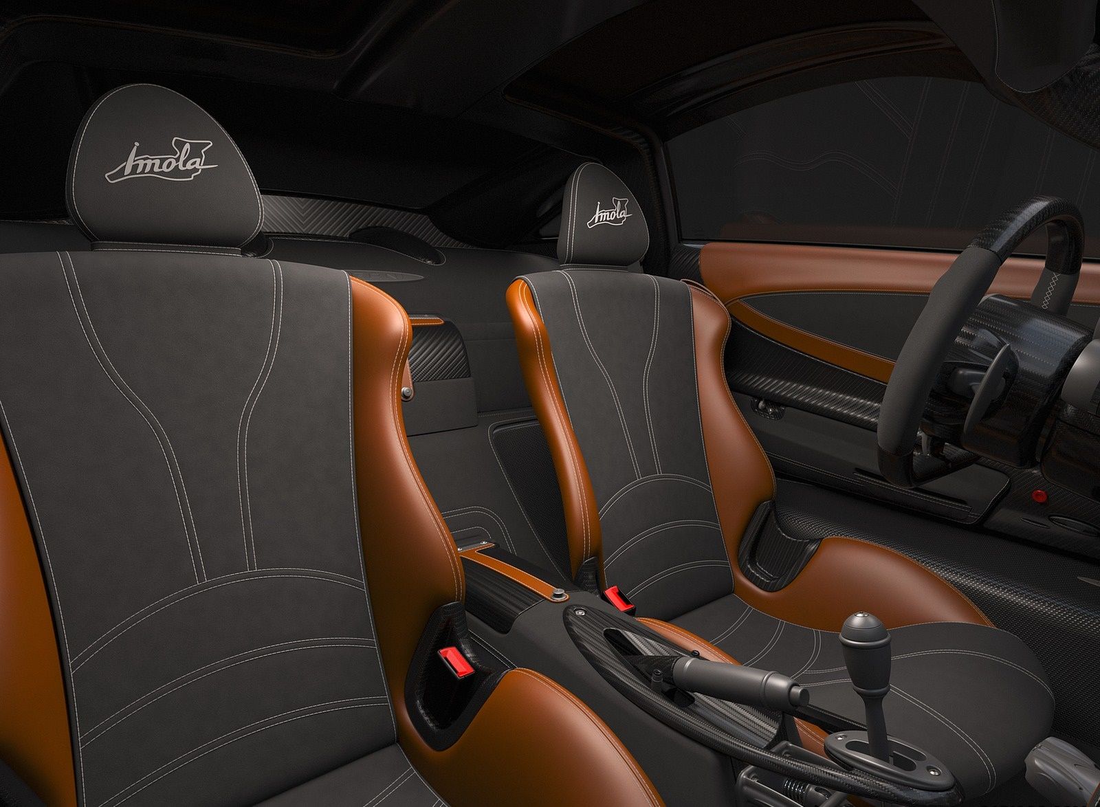 Pagani Imola Interior Wallpaper