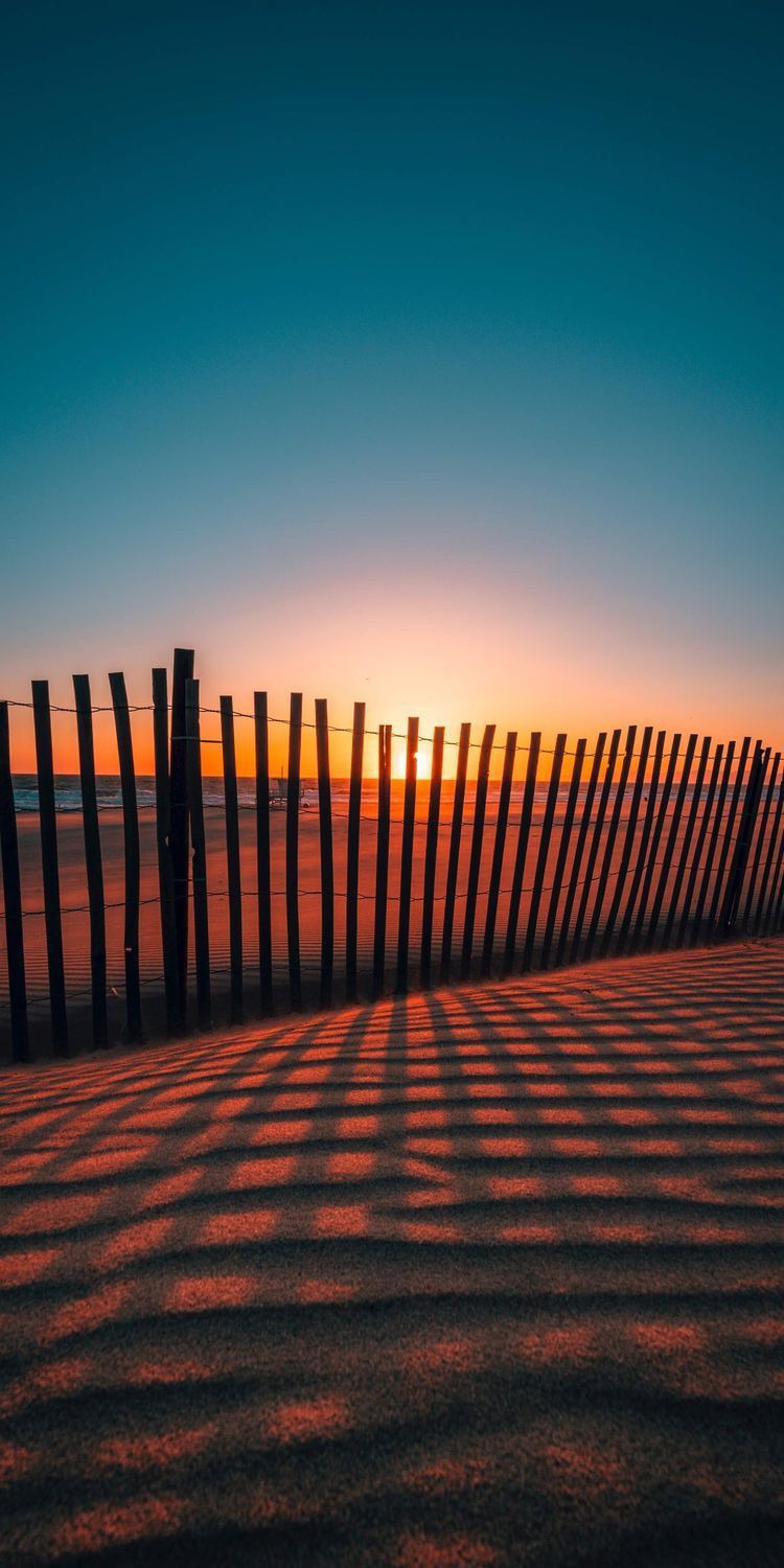 wallpaper #sunset #beach Lock Screen iPad