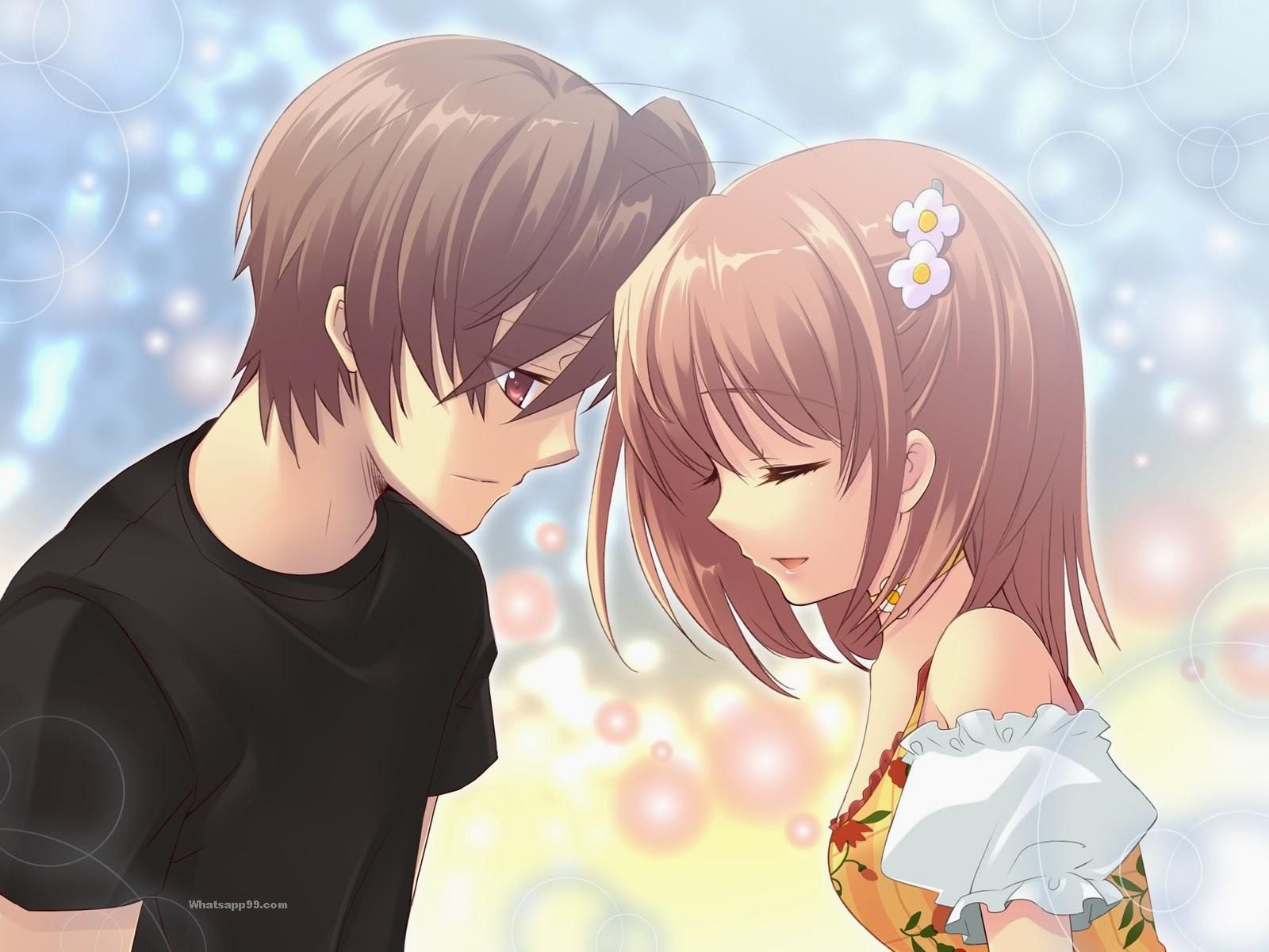 Anime Sad Couple Wallpaper Boy And Girl Wallpaper & Background Download
