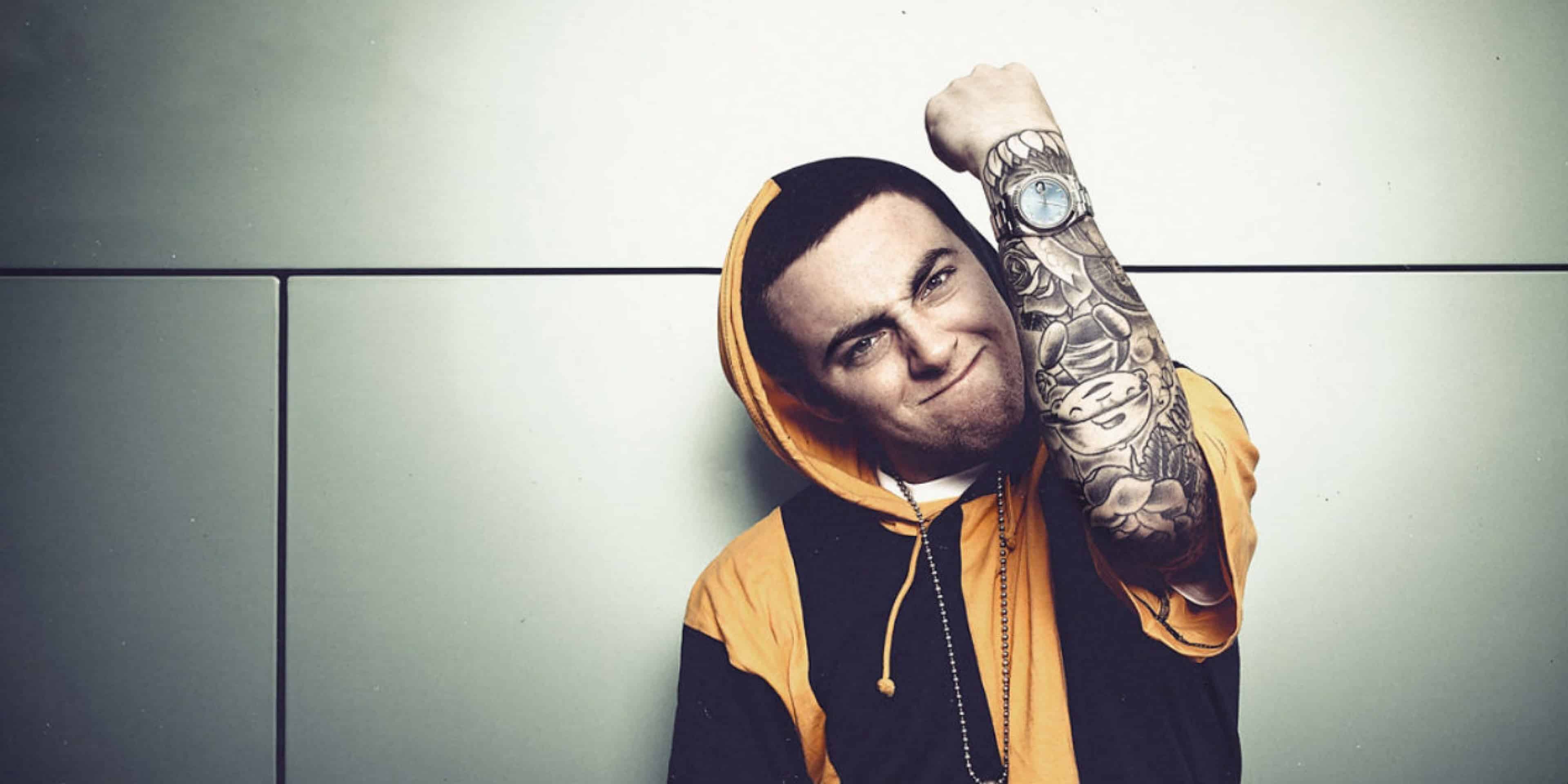 Mac Miller Tattoo Wallpaper 66688 3840x1920px