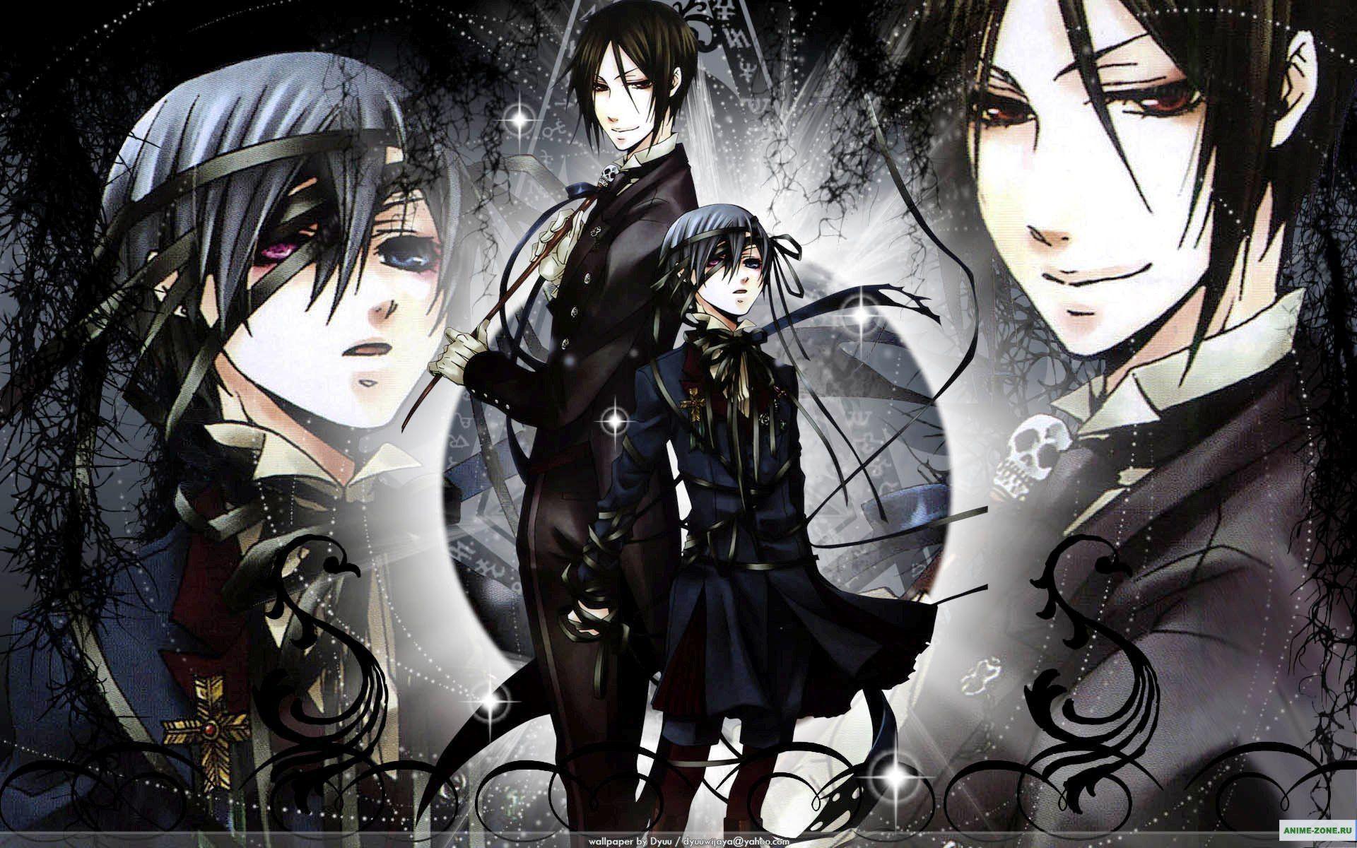 Black Butler Desktop Background. Black