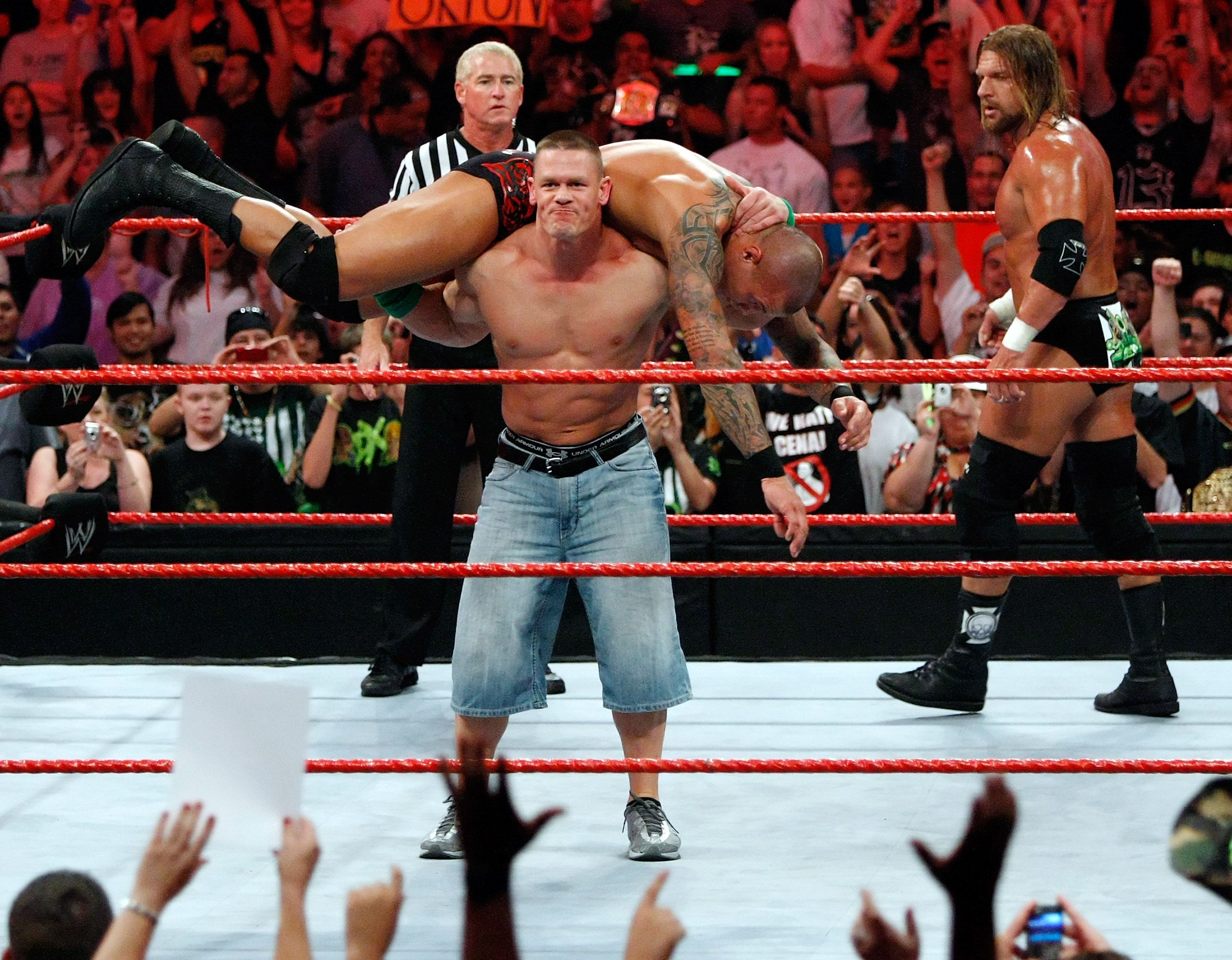 John Cena Wore Jean Shorts to Stop WWE Fans 'Looking at My D*ck'