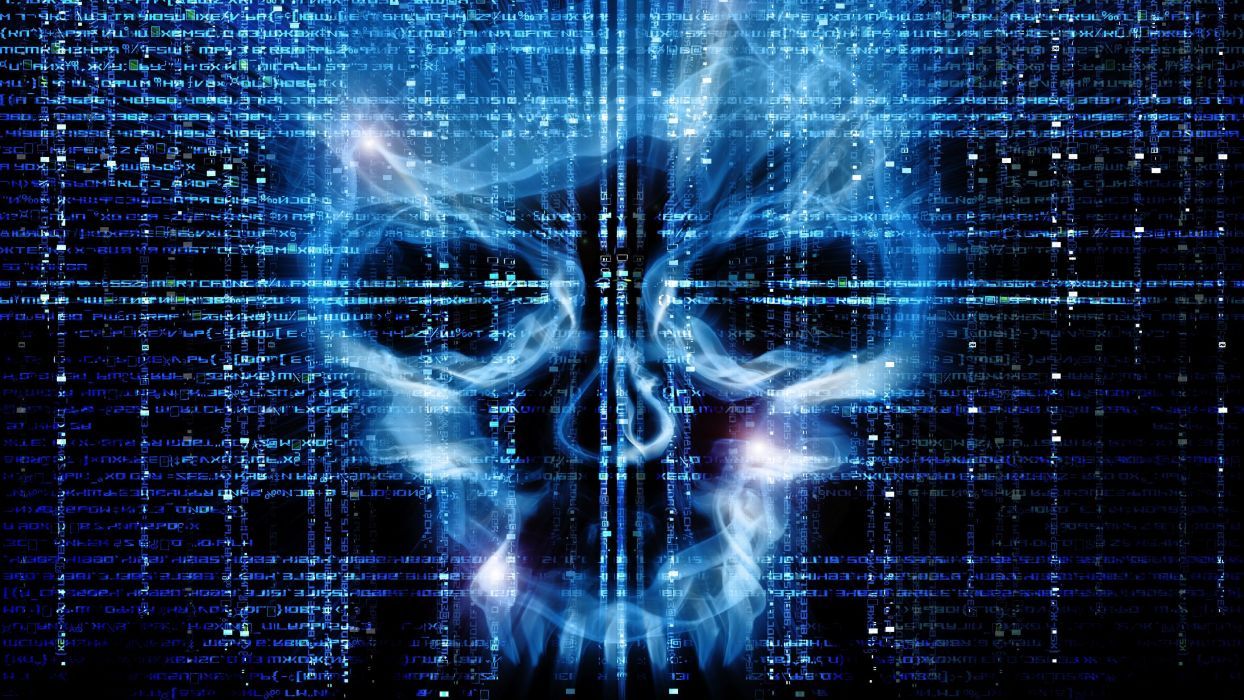 Hack hacking hacker virus anarchy dark computer internet anonymous