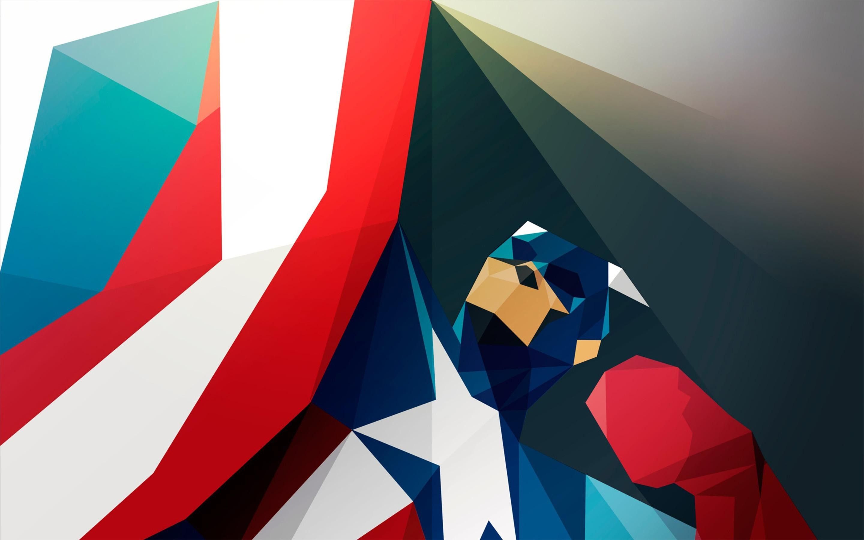 Wallpaper Captain America, Cartoon, Artwork, HD, Movies