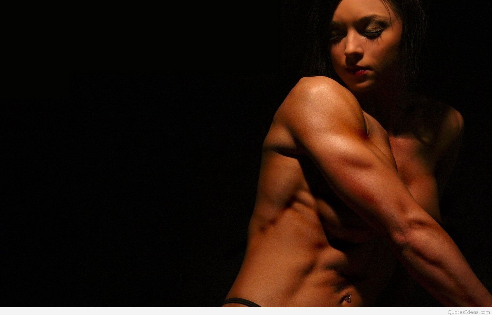 Fitness female bodybuilding wallpaper